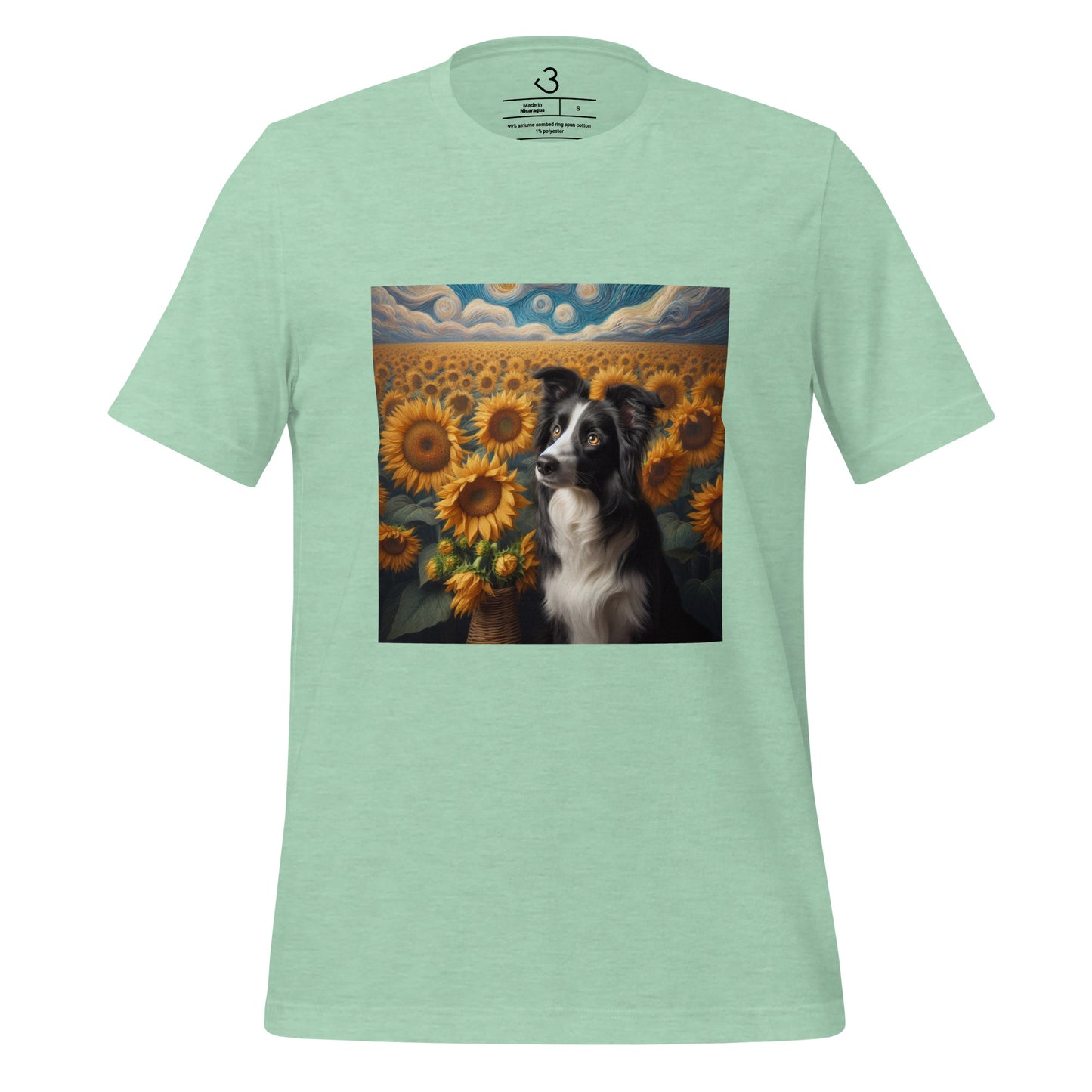 Camiseta collie gira-dog