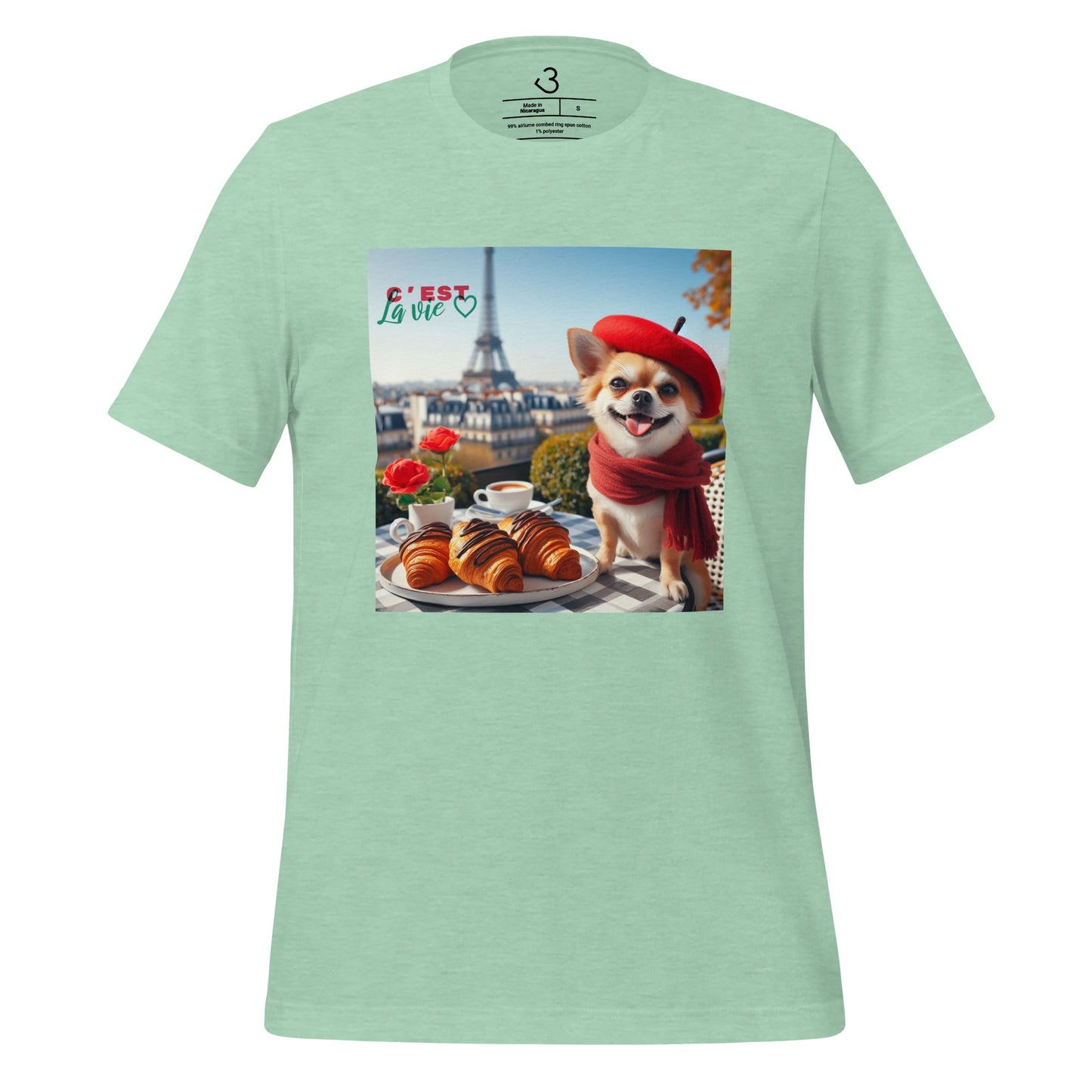 Camiseta chihuahua París