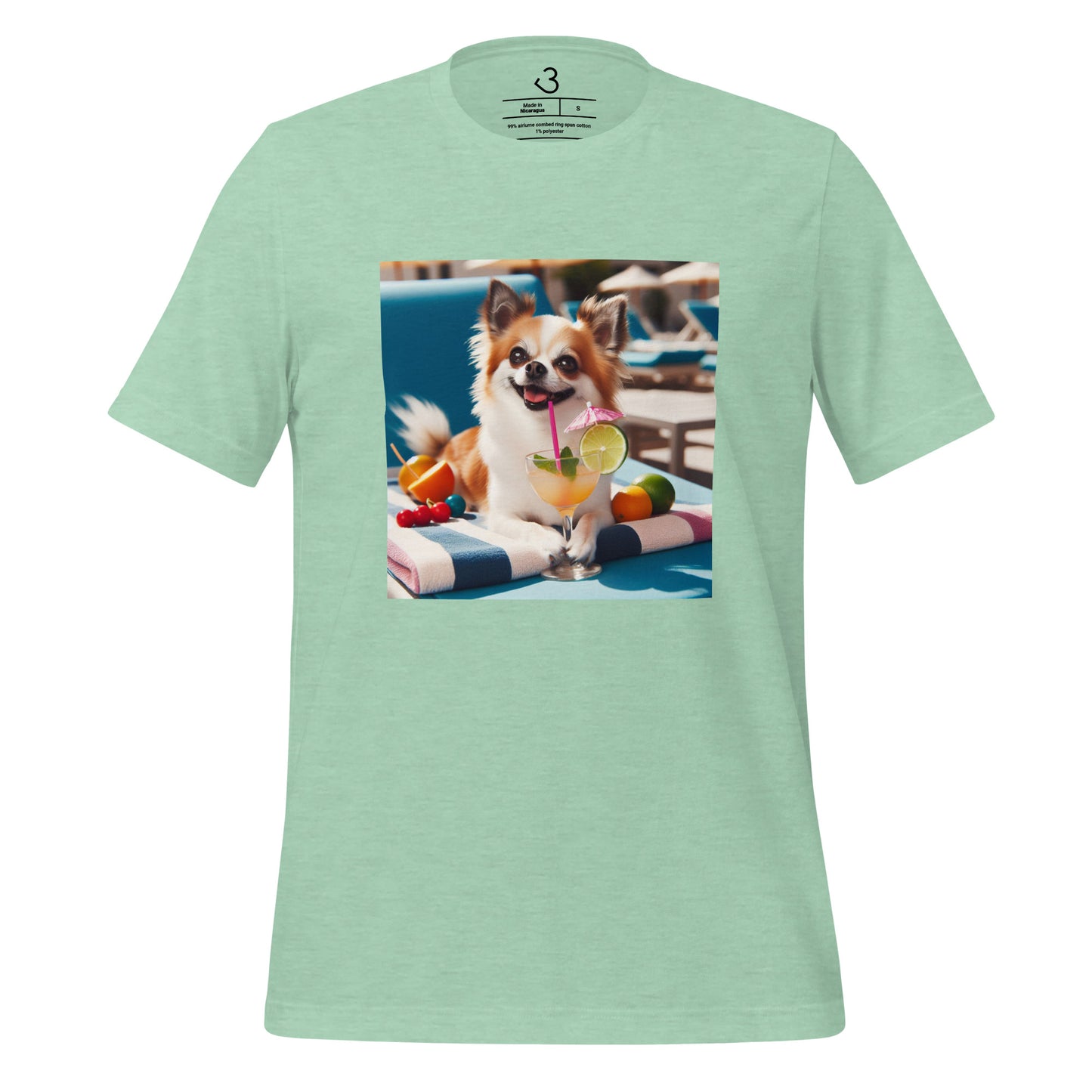 Camiseta chihuahua cocktail