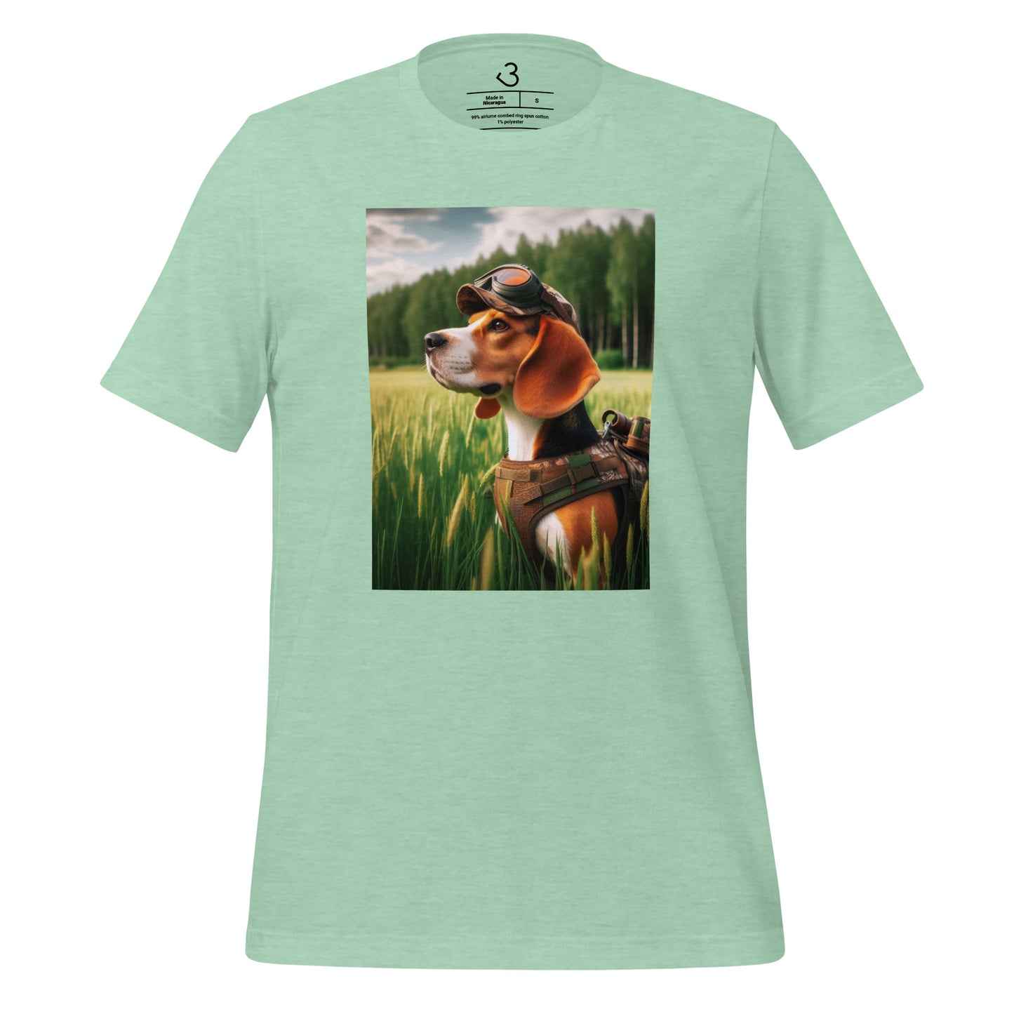 Camiseta beagle cazador