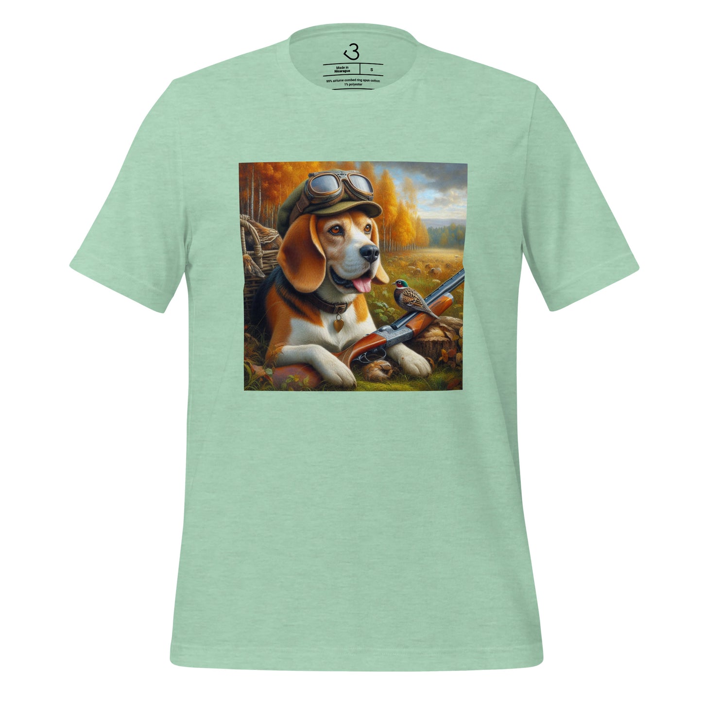 Camiseta beagle campo