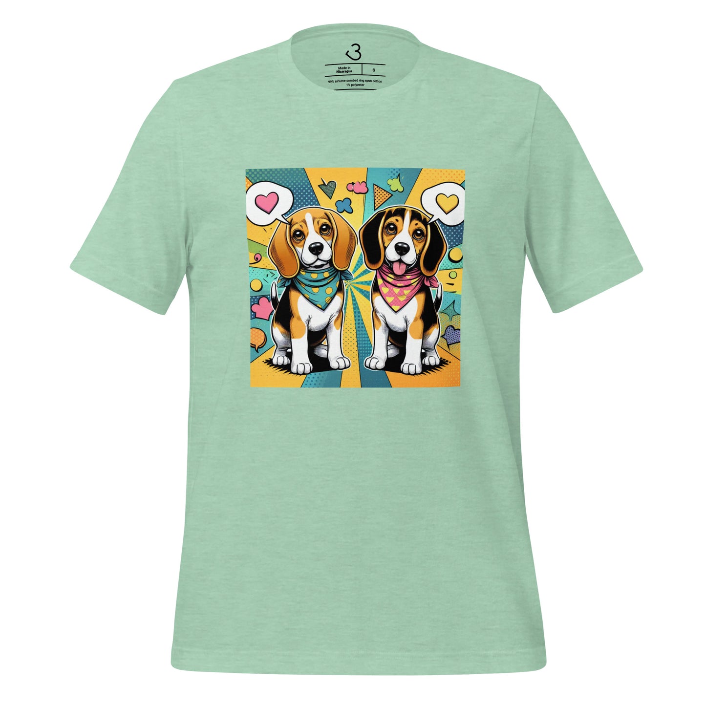 Camiseta beagle love