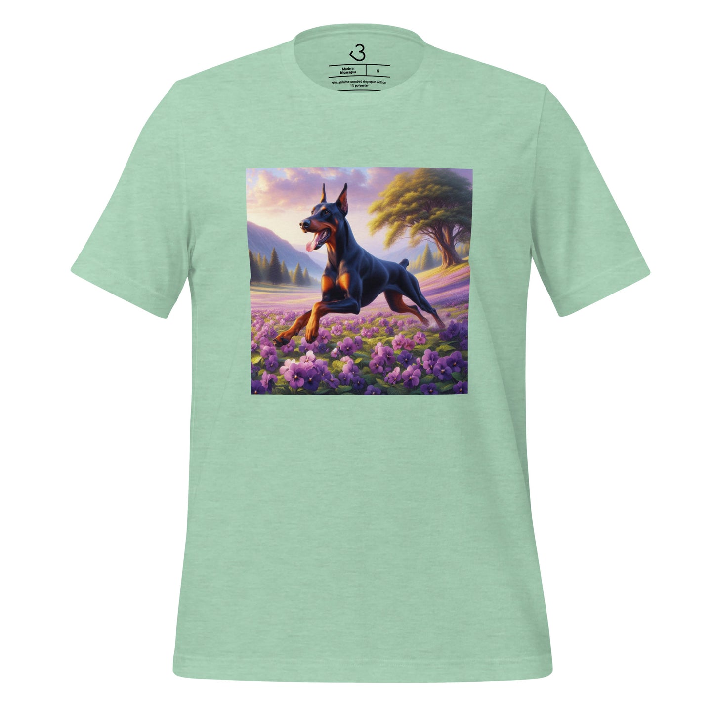 Camiseta Dóberman nature