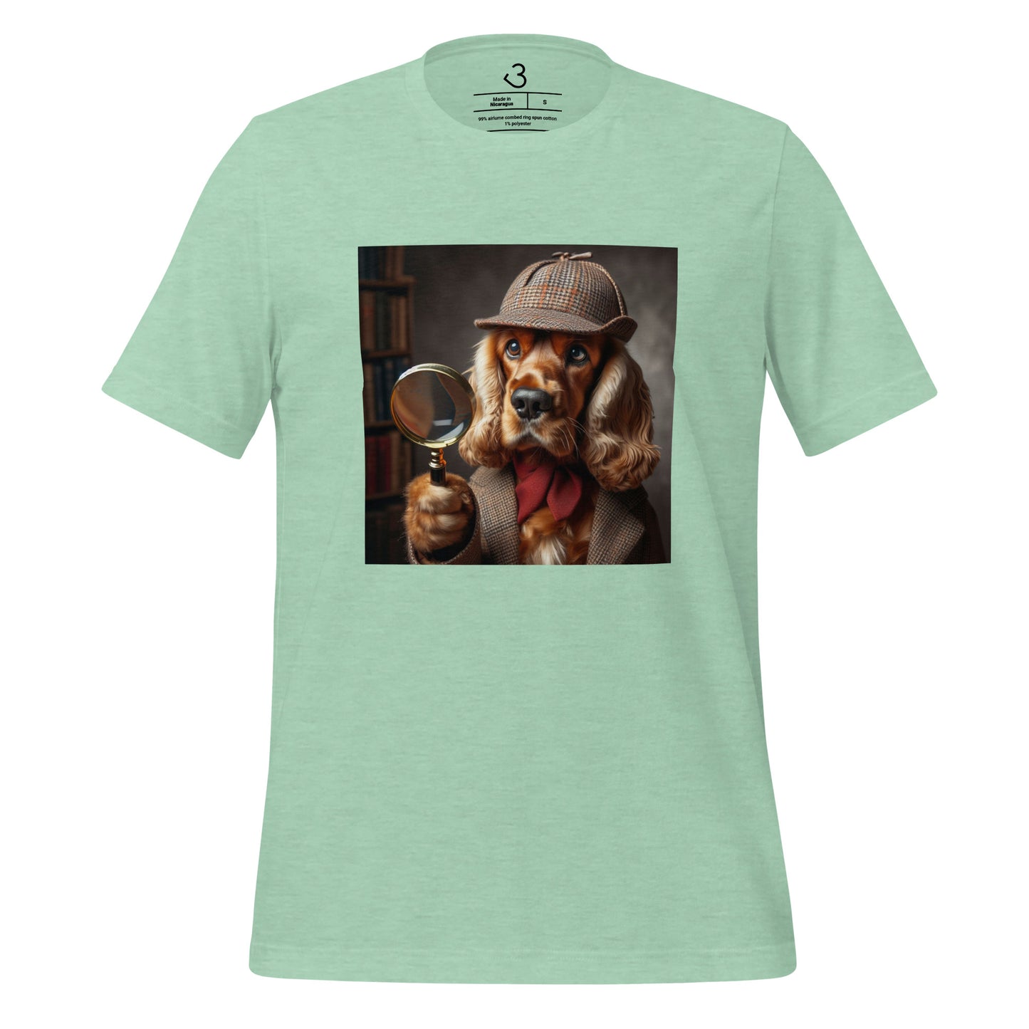 Camiseta  cocker detective