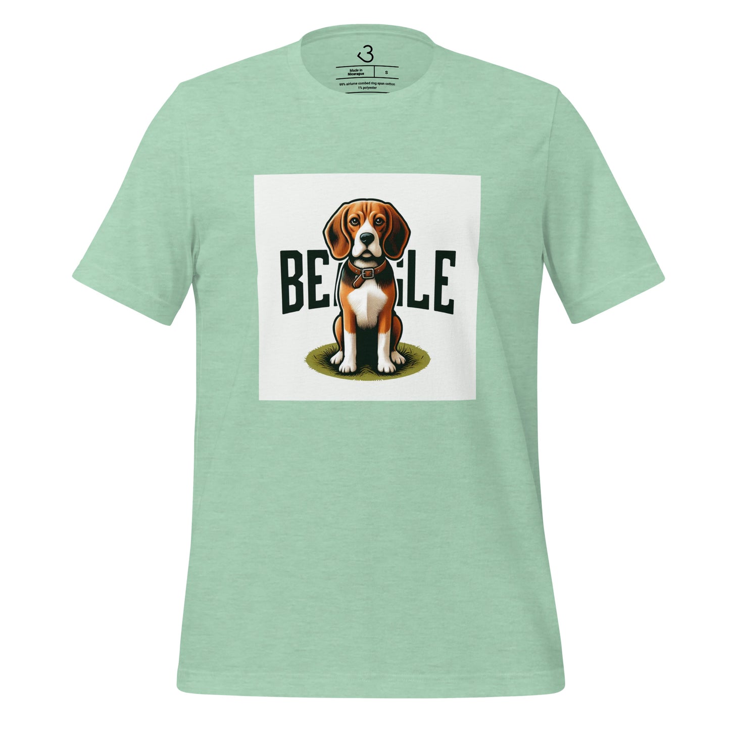 Camiseta beagle letras