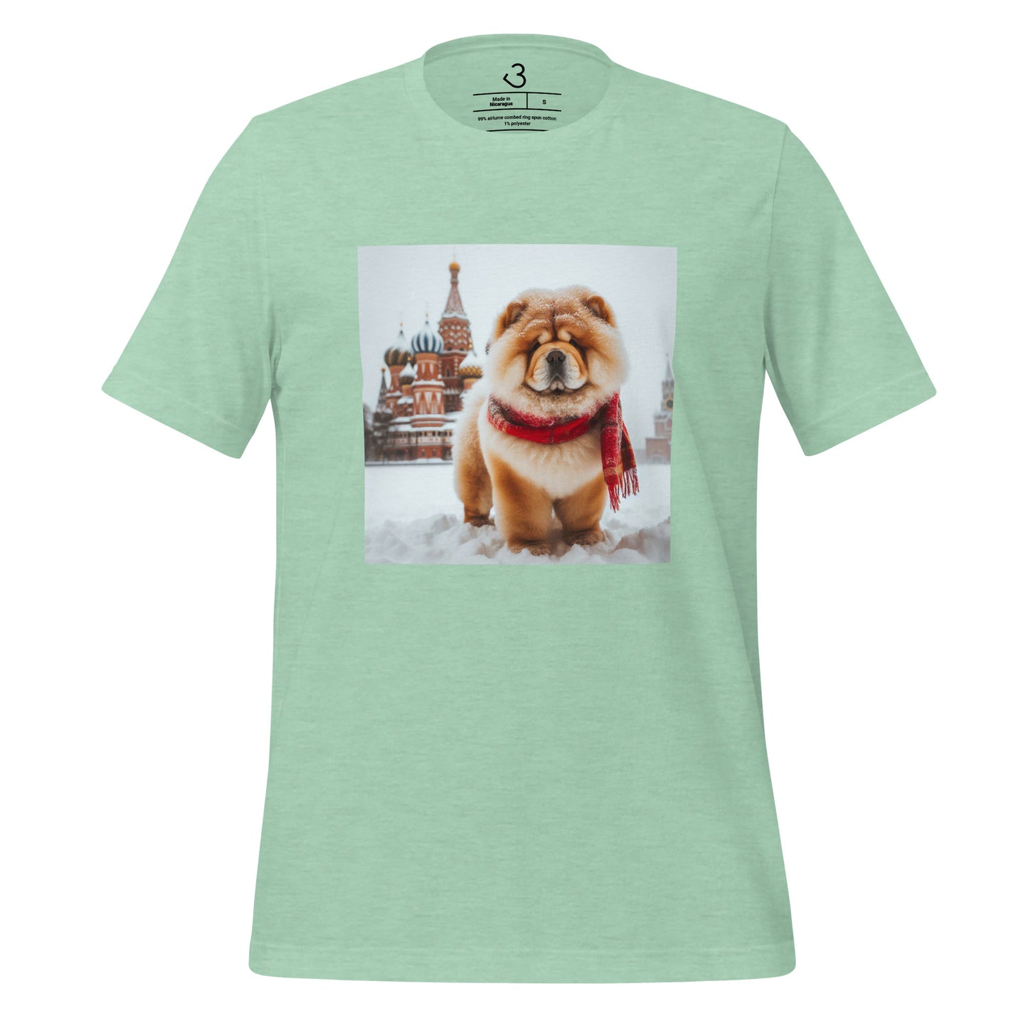 Camiseta chow chow Rusia