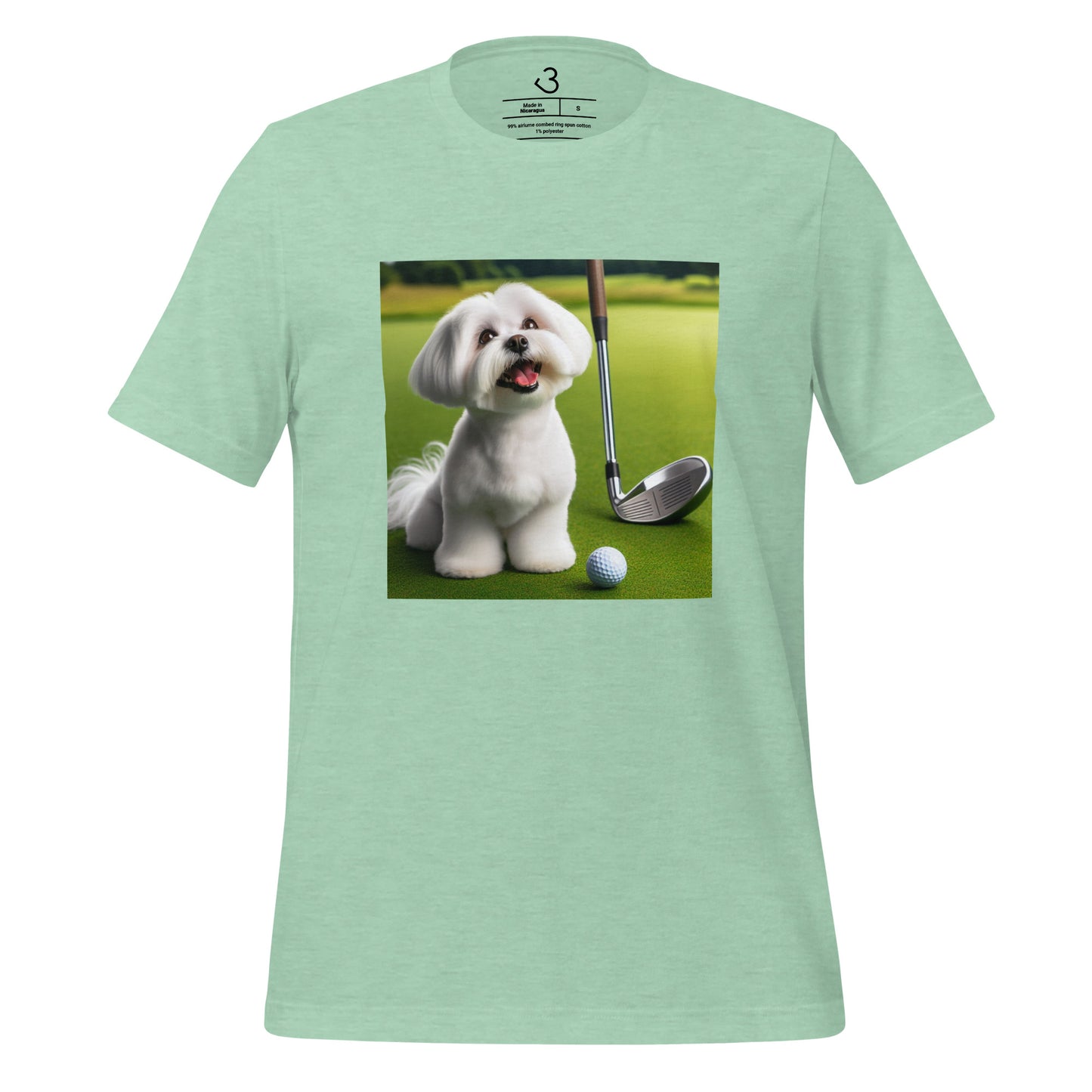 Camiseta bichón maltés golf