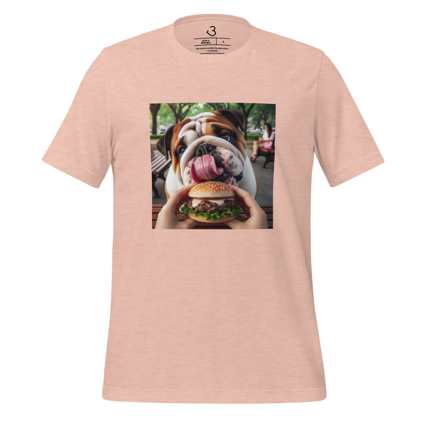 Camiseta bulldog hungry