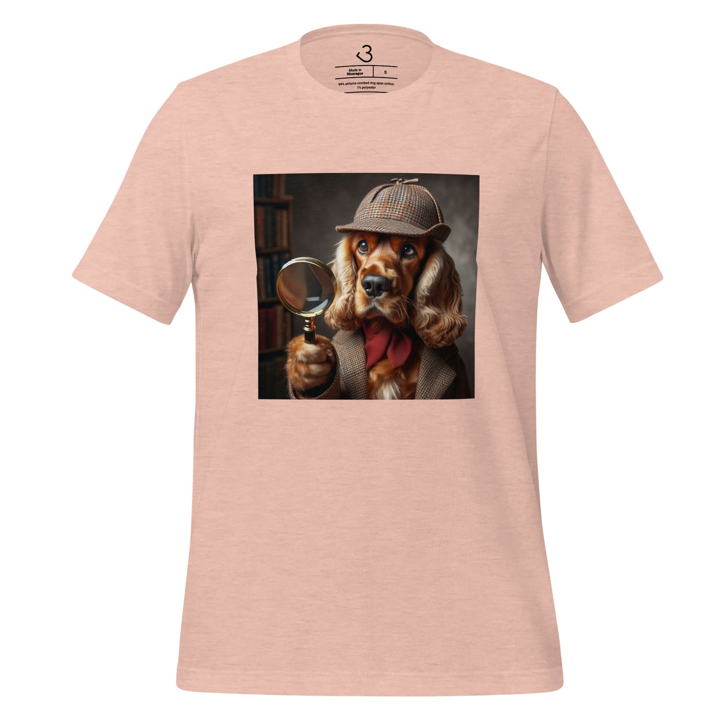 Camiseta  cocker detective