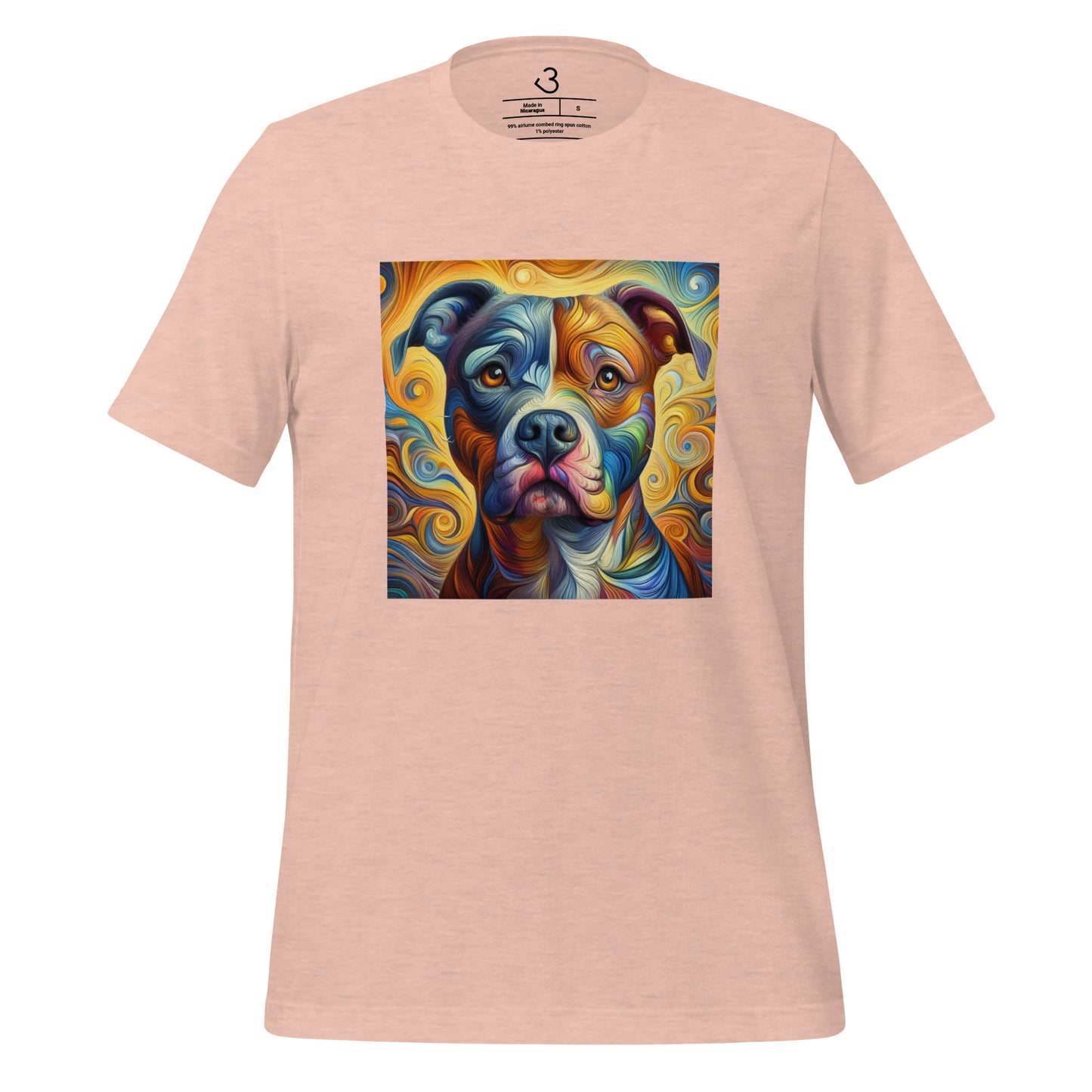 Camiseta pitbull color