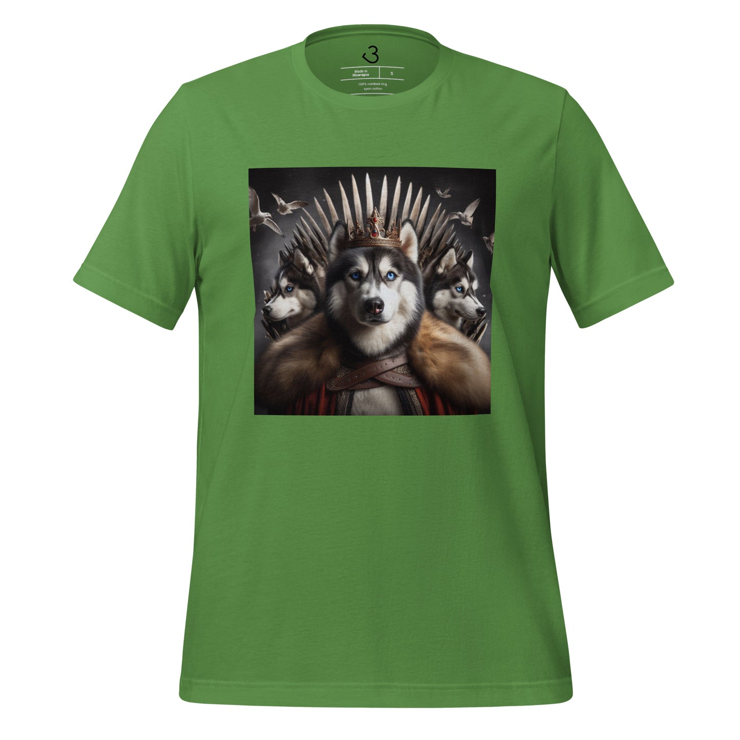 Camiseta husky trono