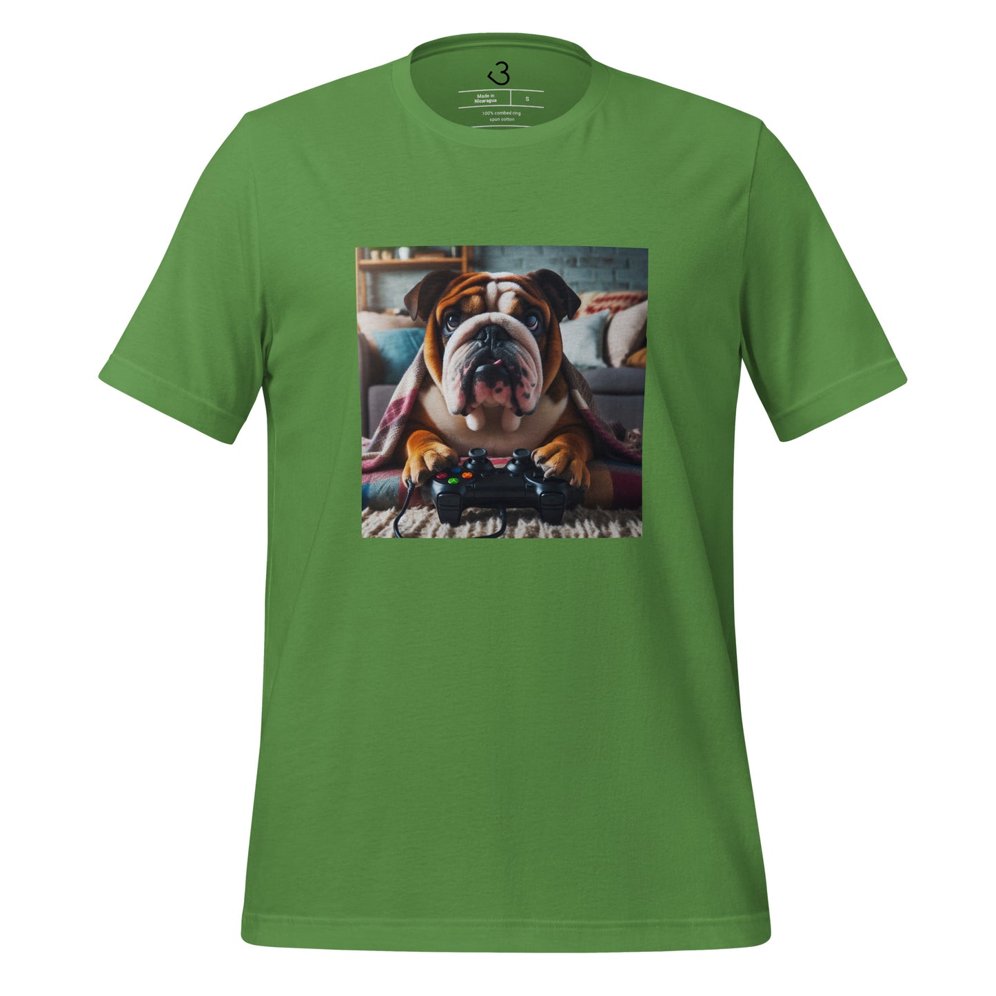 Camiseta bulldog gamer