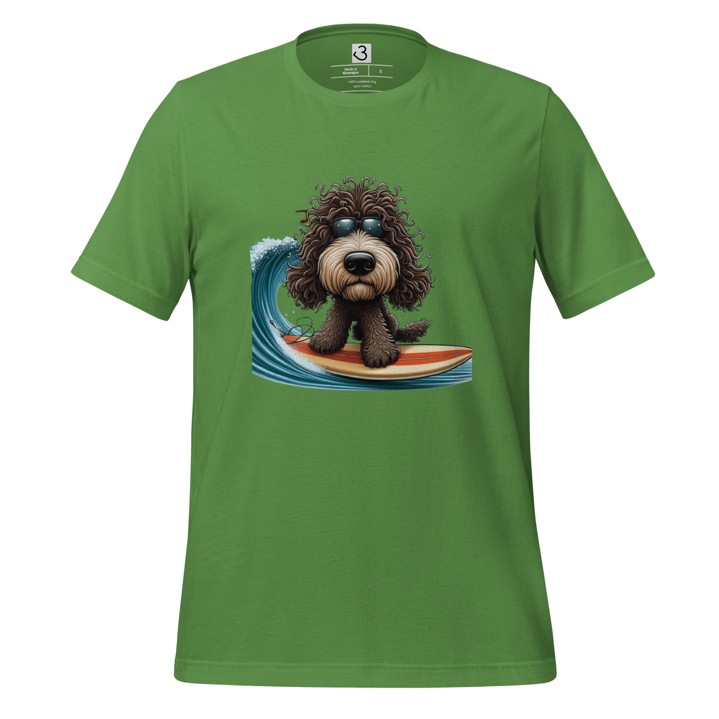 Camiseta water dog surfing