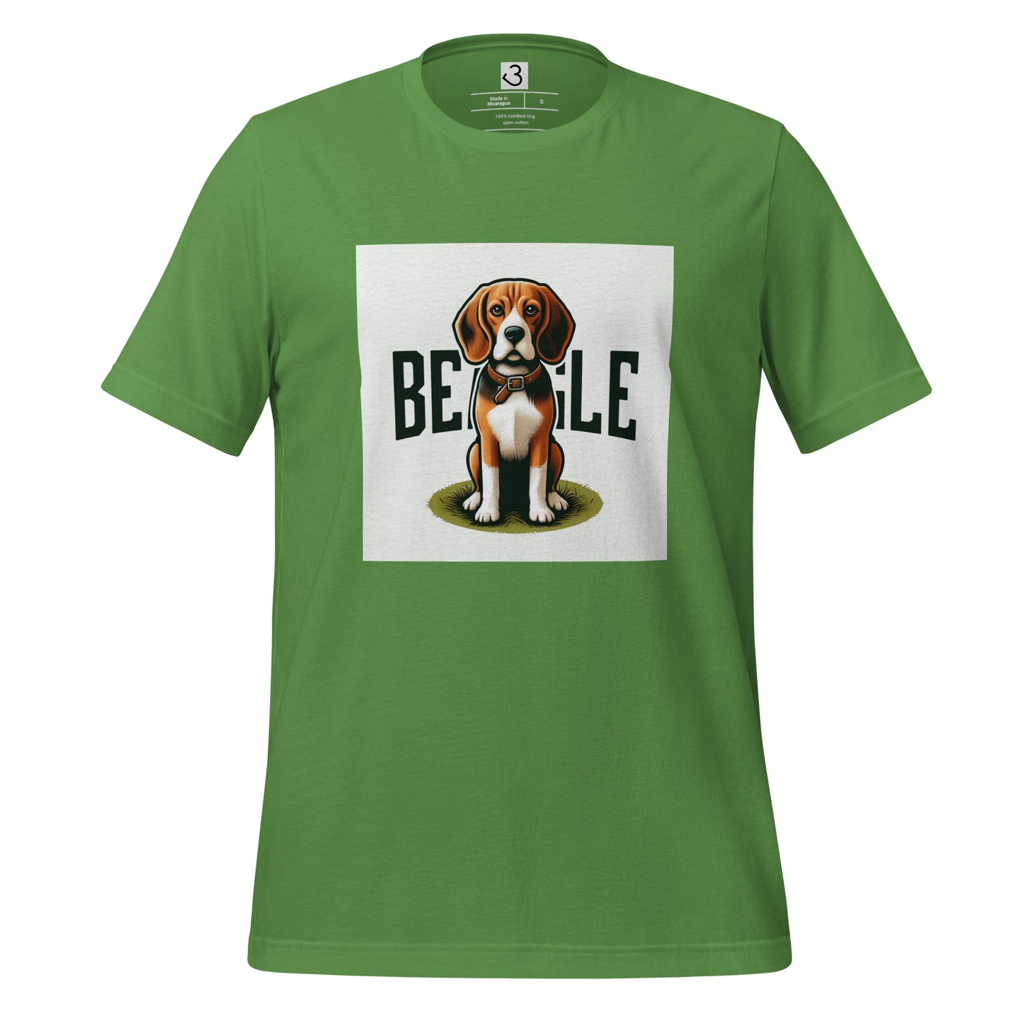 Camiseta beagle letras