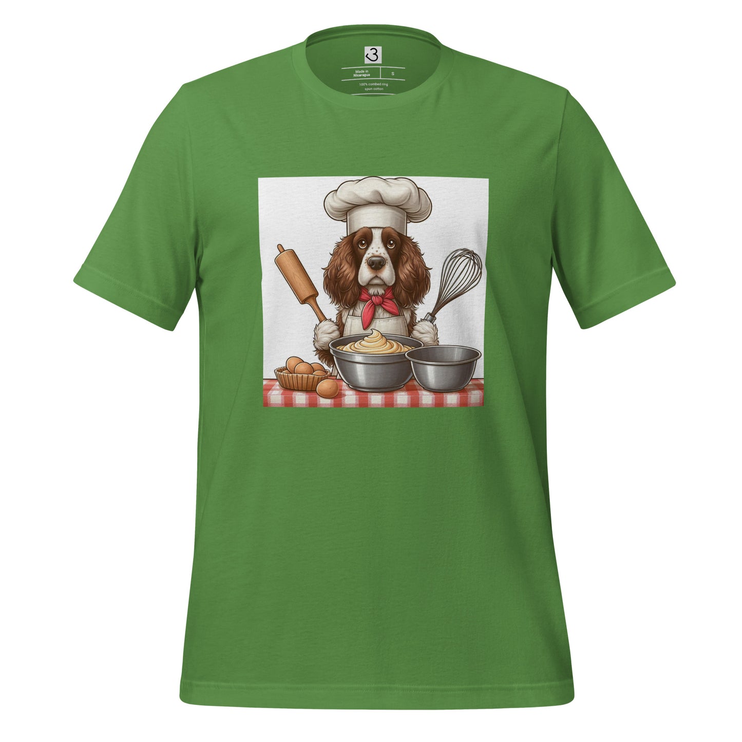 Camiseta cocker cocinero