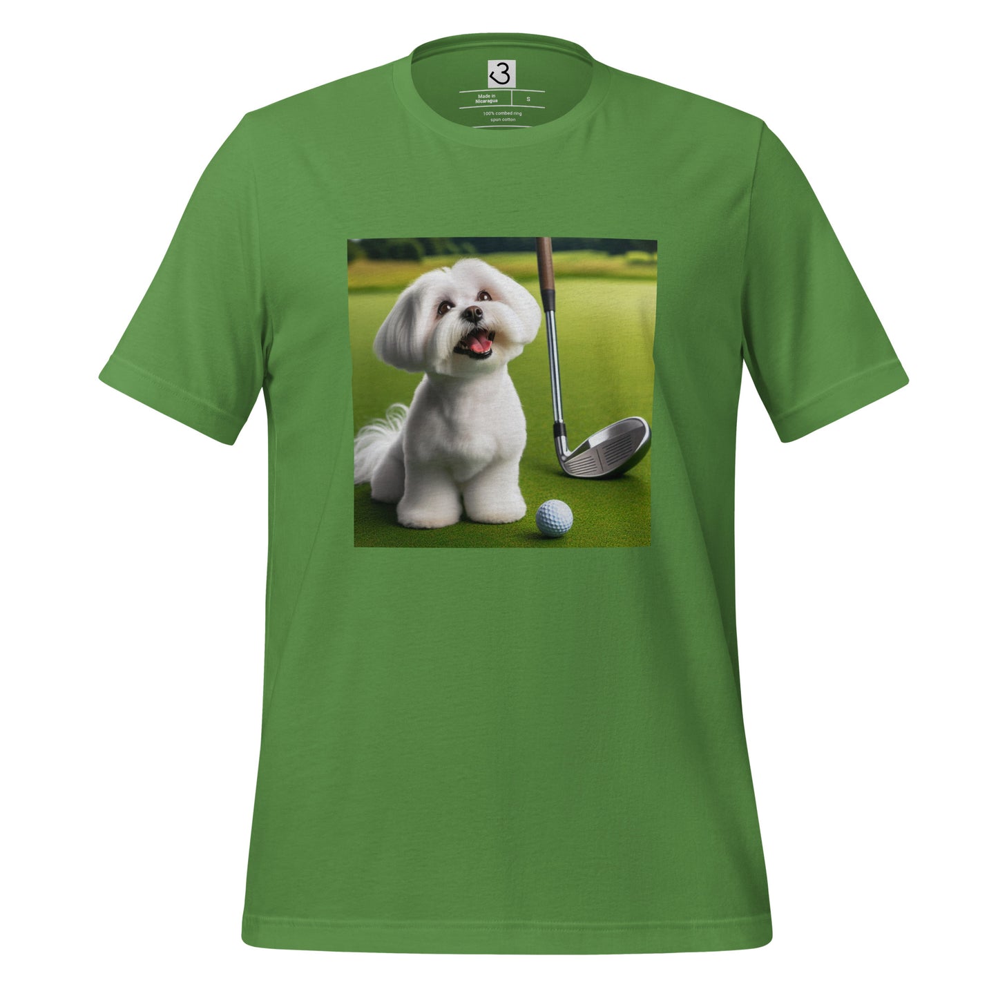 Camiseta bichón maltés golf