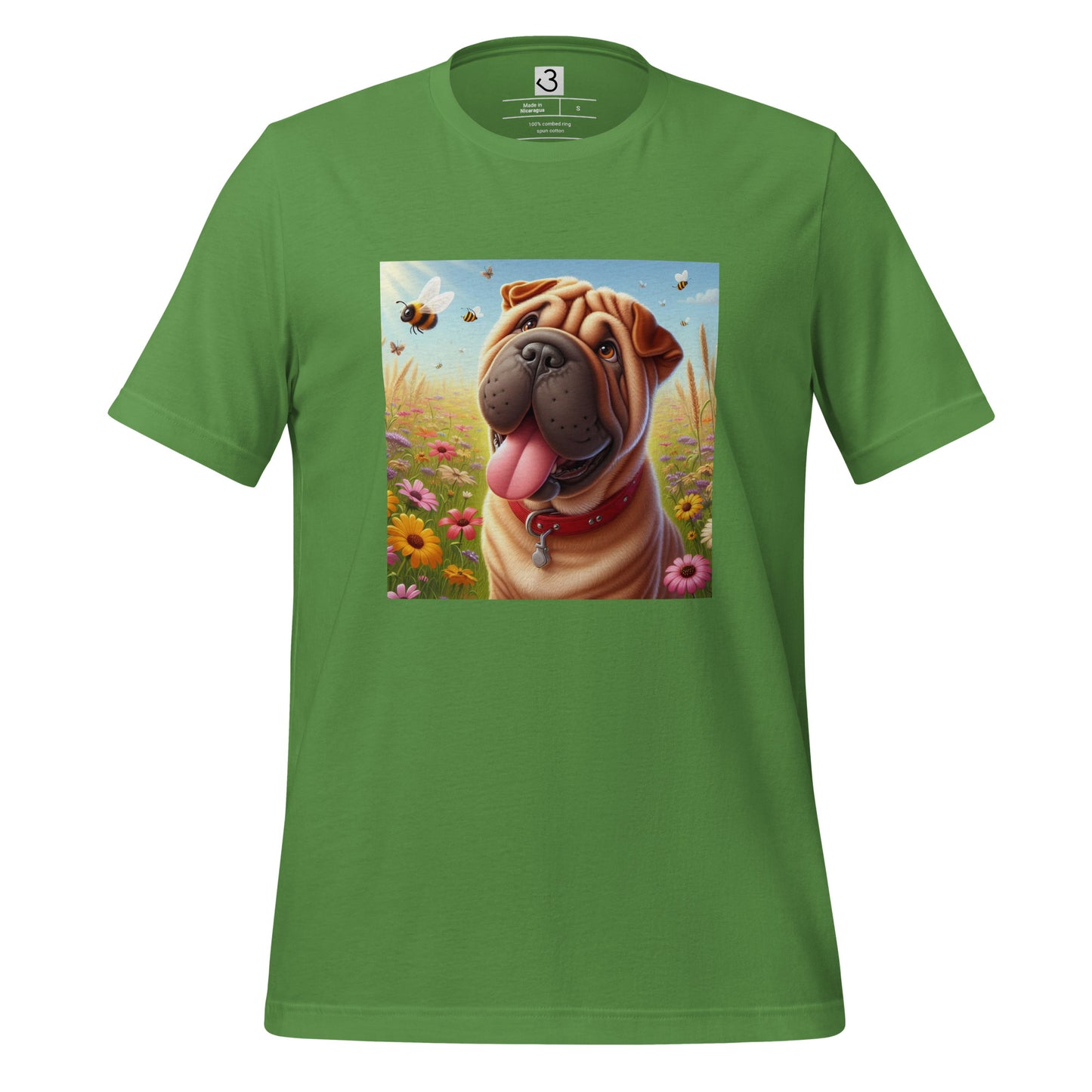 Camiseta shar pei happy