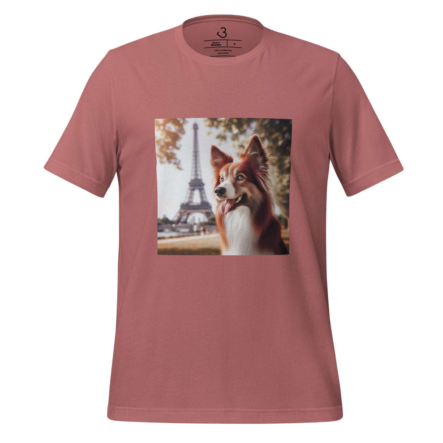 Camiseta collie París