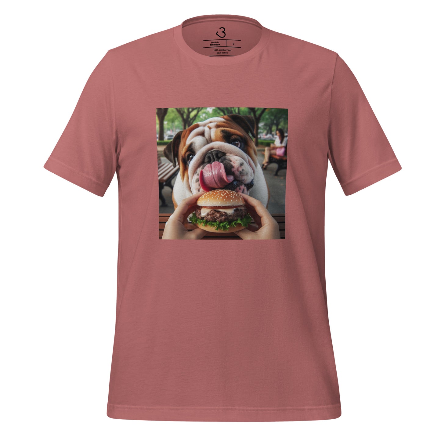 Camiseta bulldog hungry