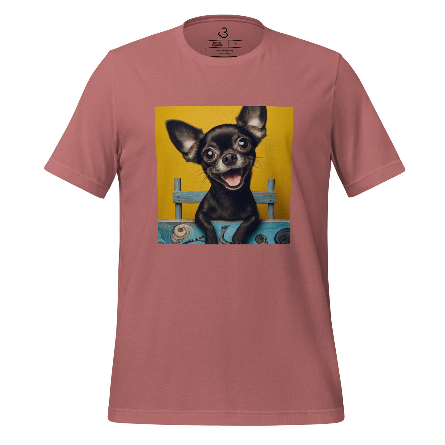 Camiseta chihuahua happy