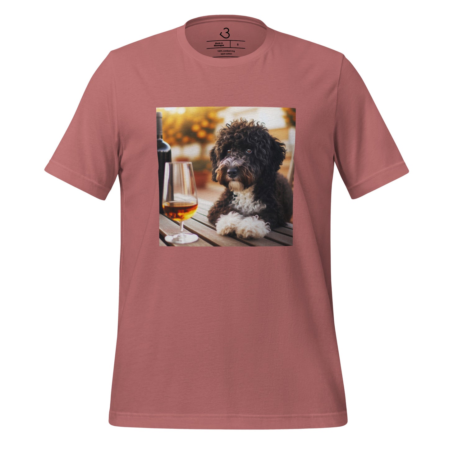 Camiseta water dog wine Jerez