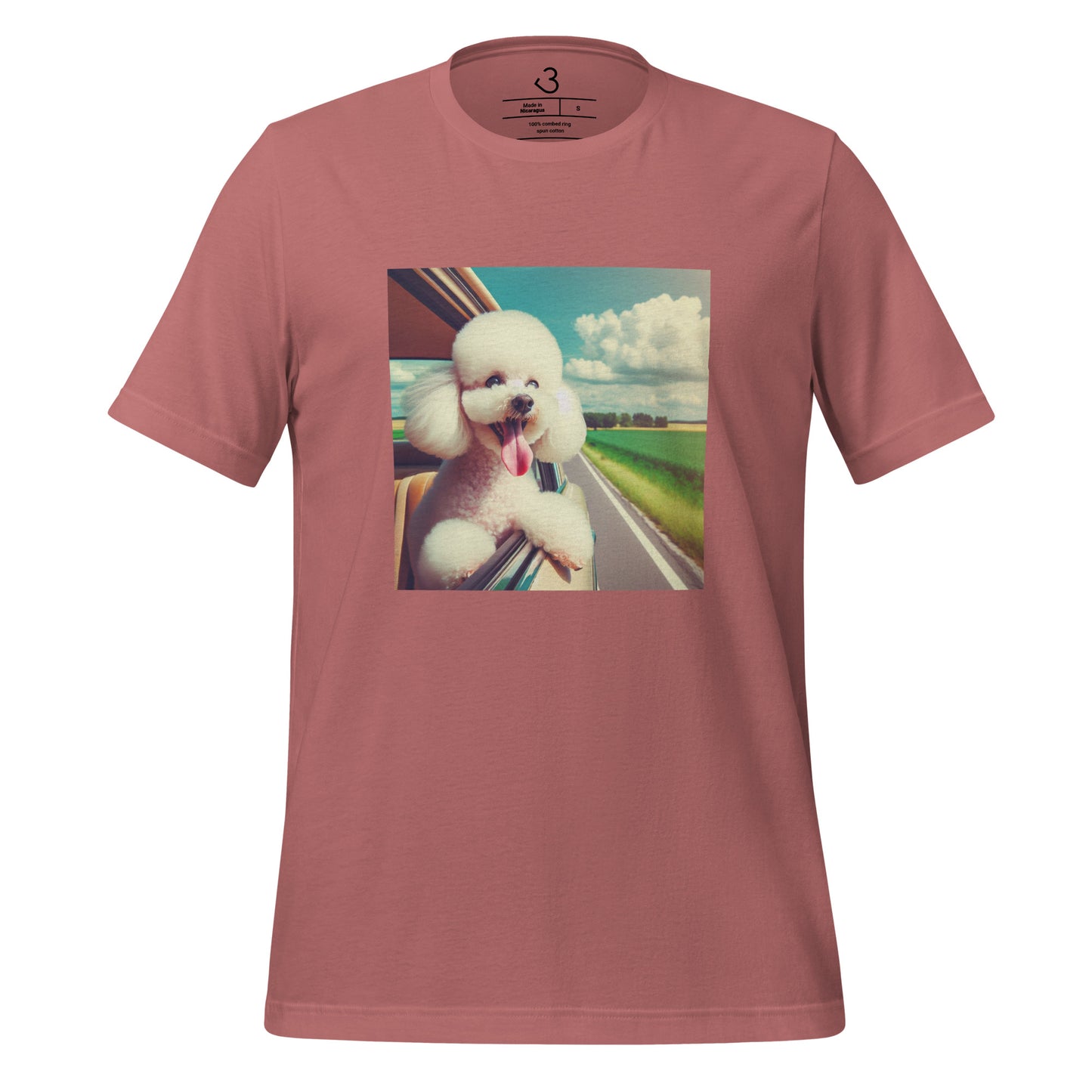 Camiseta caniche freedom