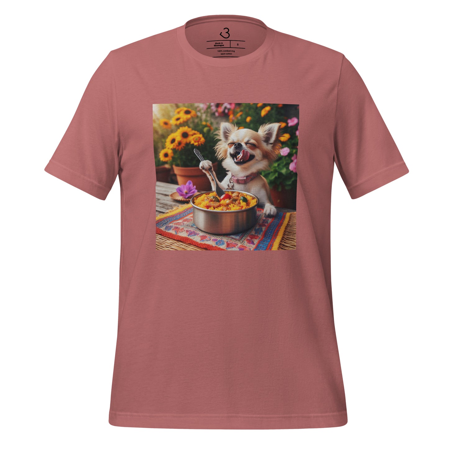 Camiseta chihuahua paella