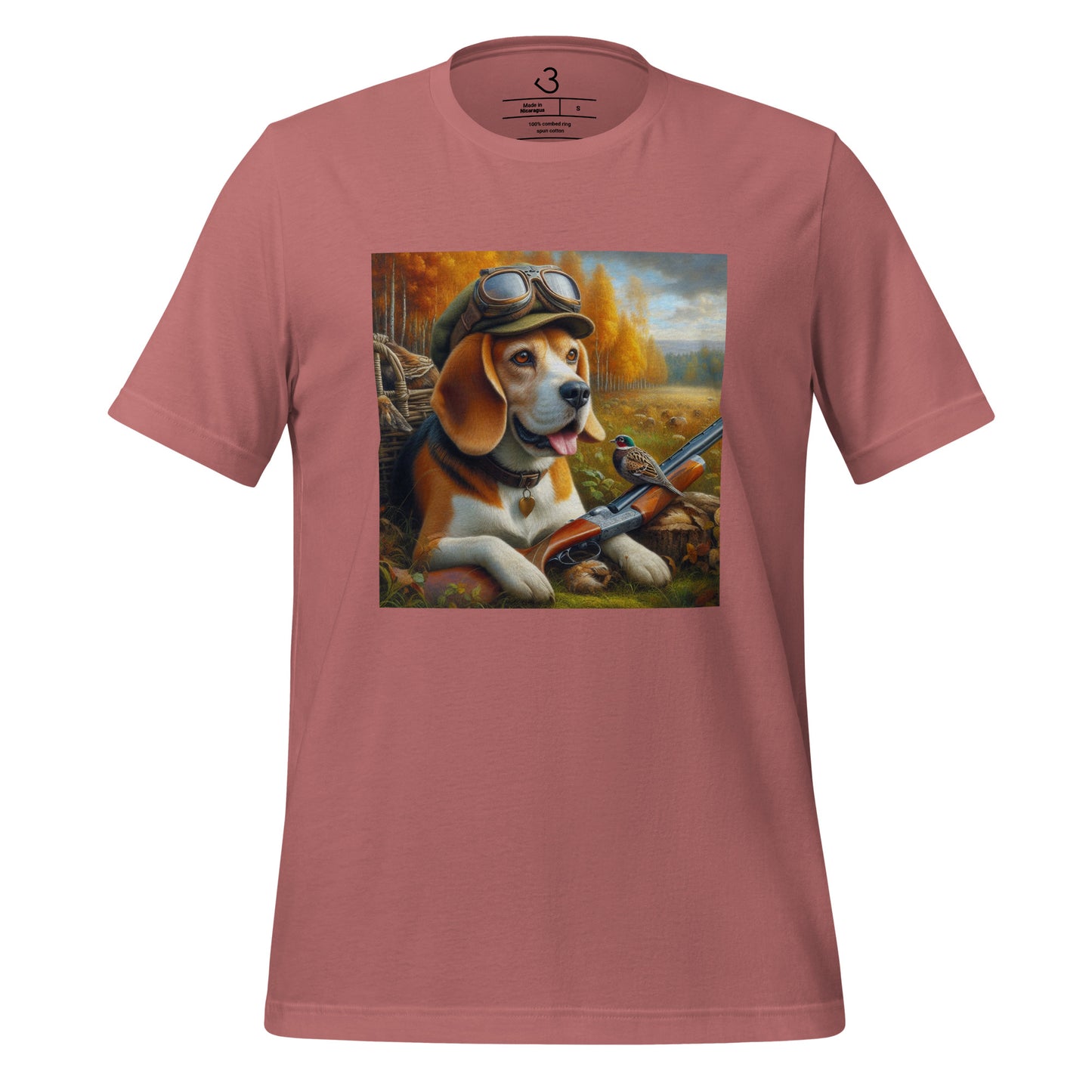 Camiseta beagle campo