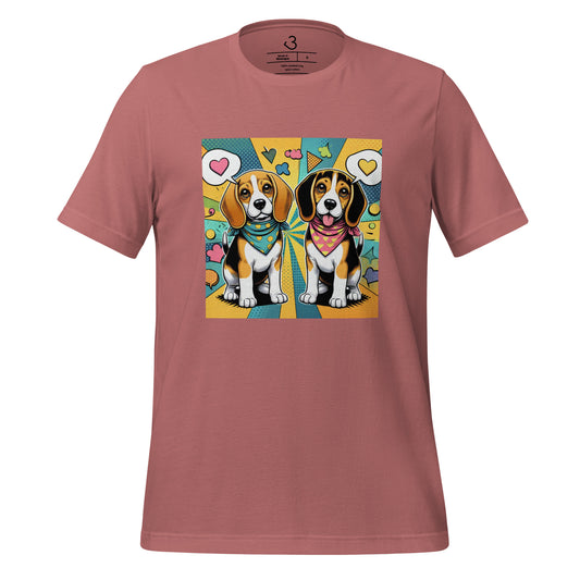 Camiseta beagle love