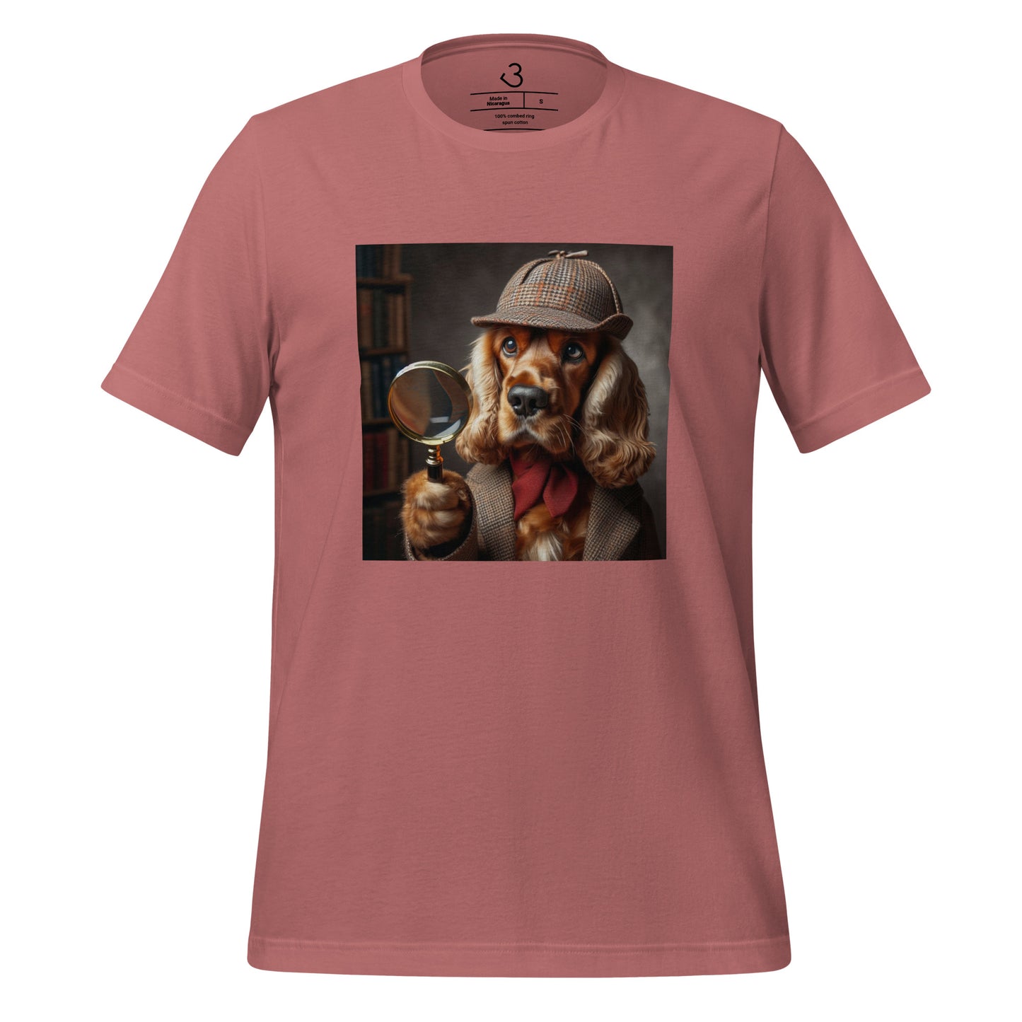 Camiseta  cocker detective