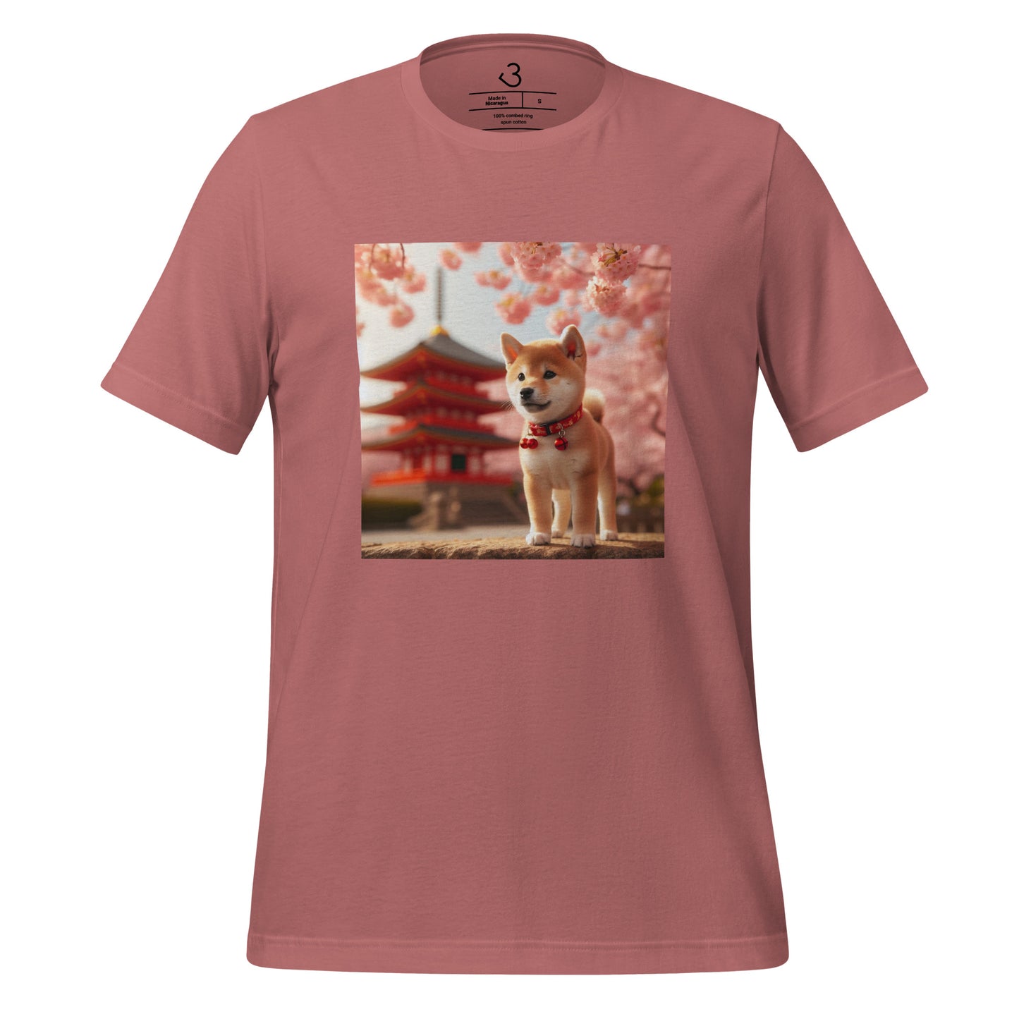 Camiseta shiba inu puppy