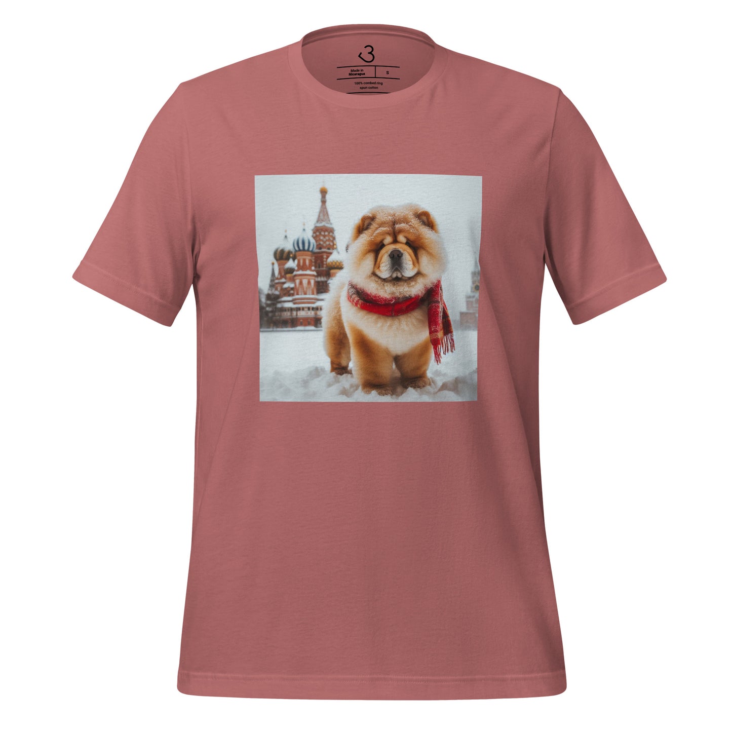 Camiseta chow chow Rusia