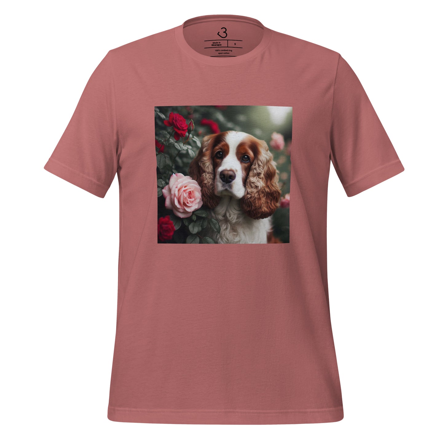 Camiseta cocker rosal