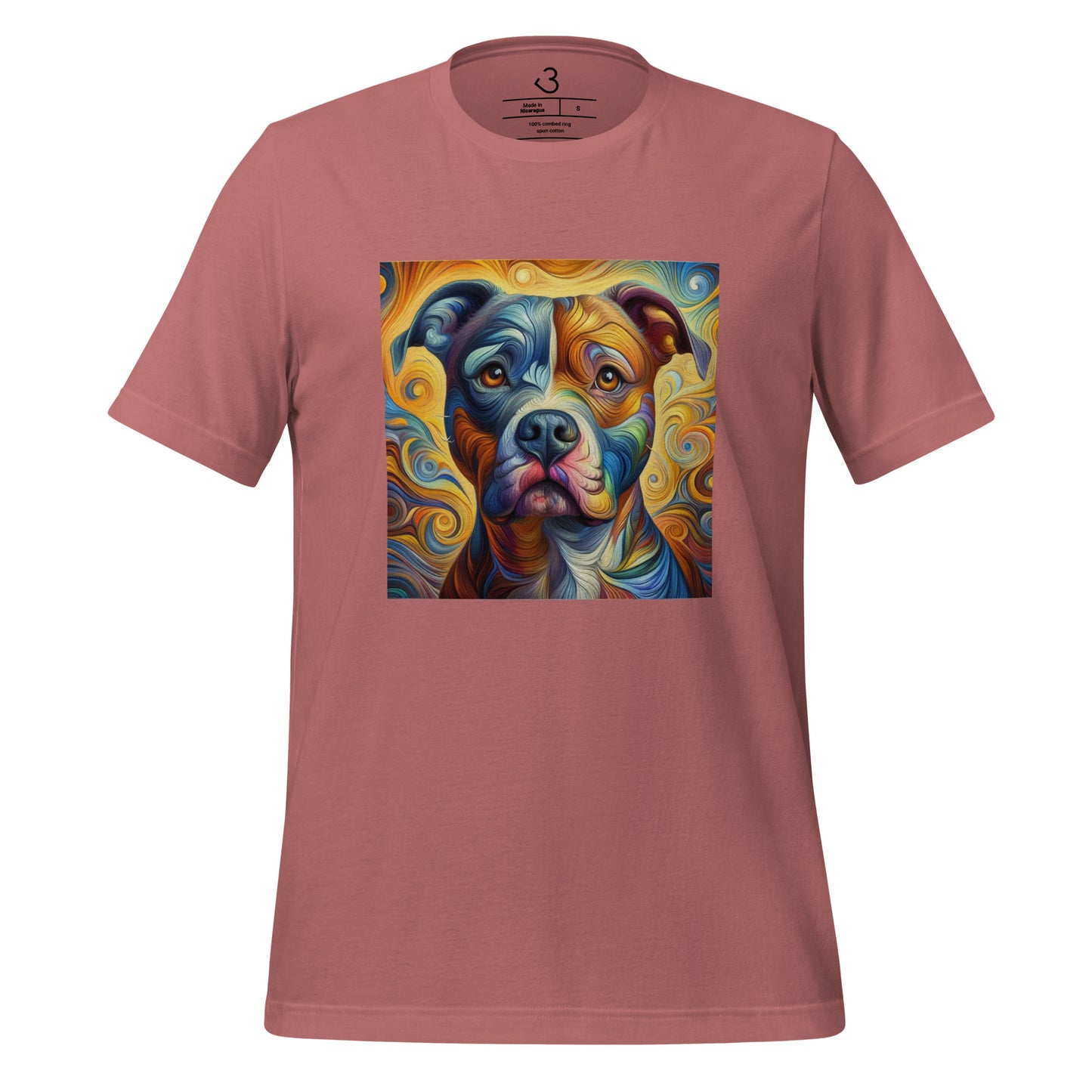 Camiseta pitbull color