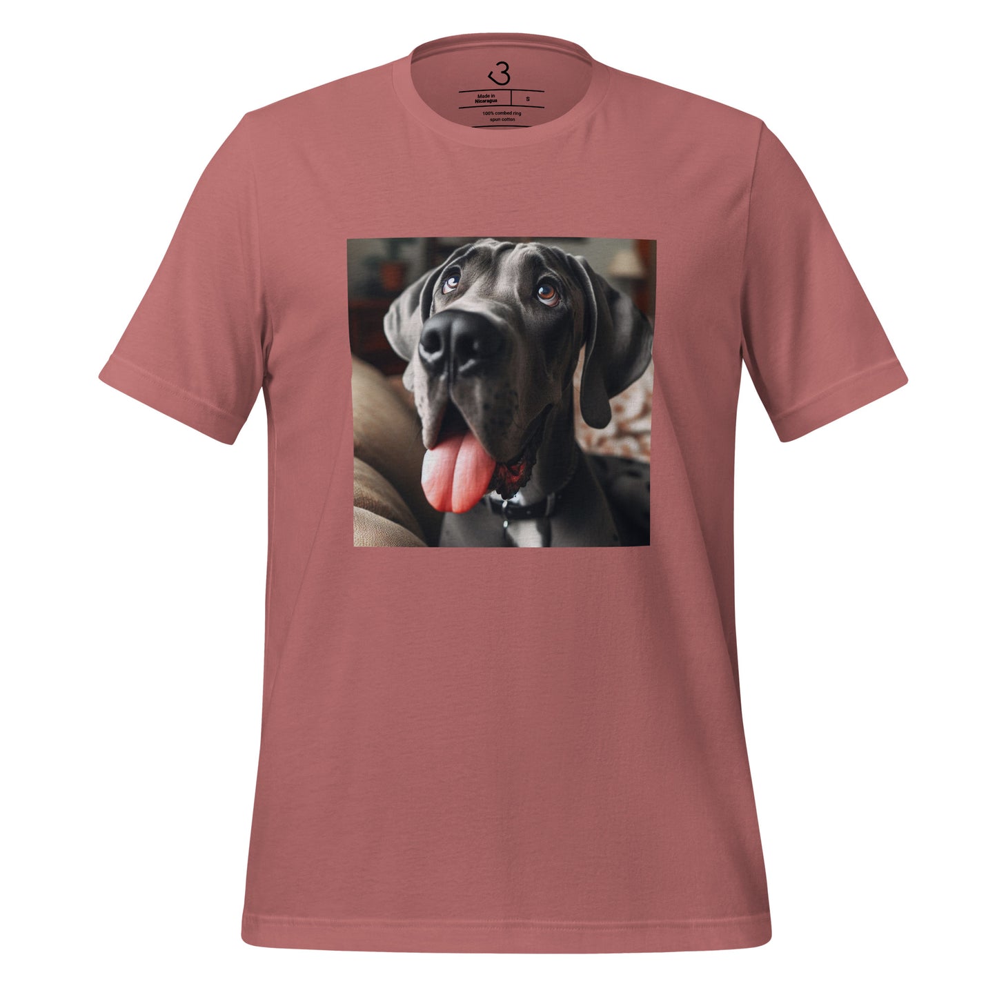 Camiseta gran danés mirada