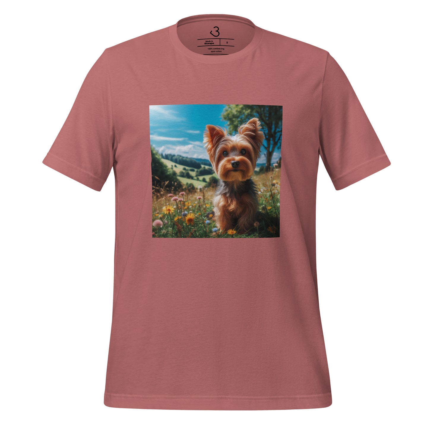 Camiseta yorkshire sunny