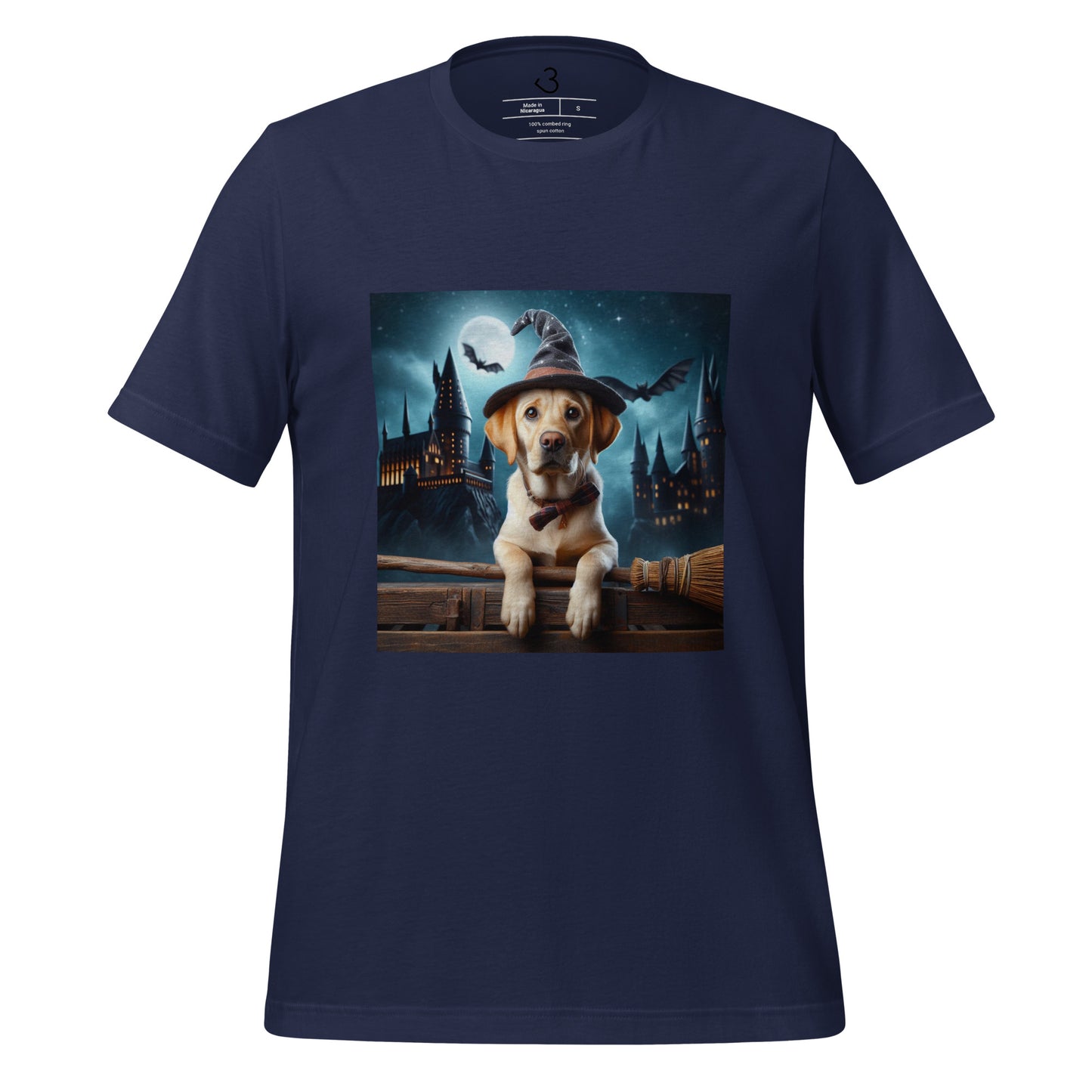 Camiseta labrador Hogwarts