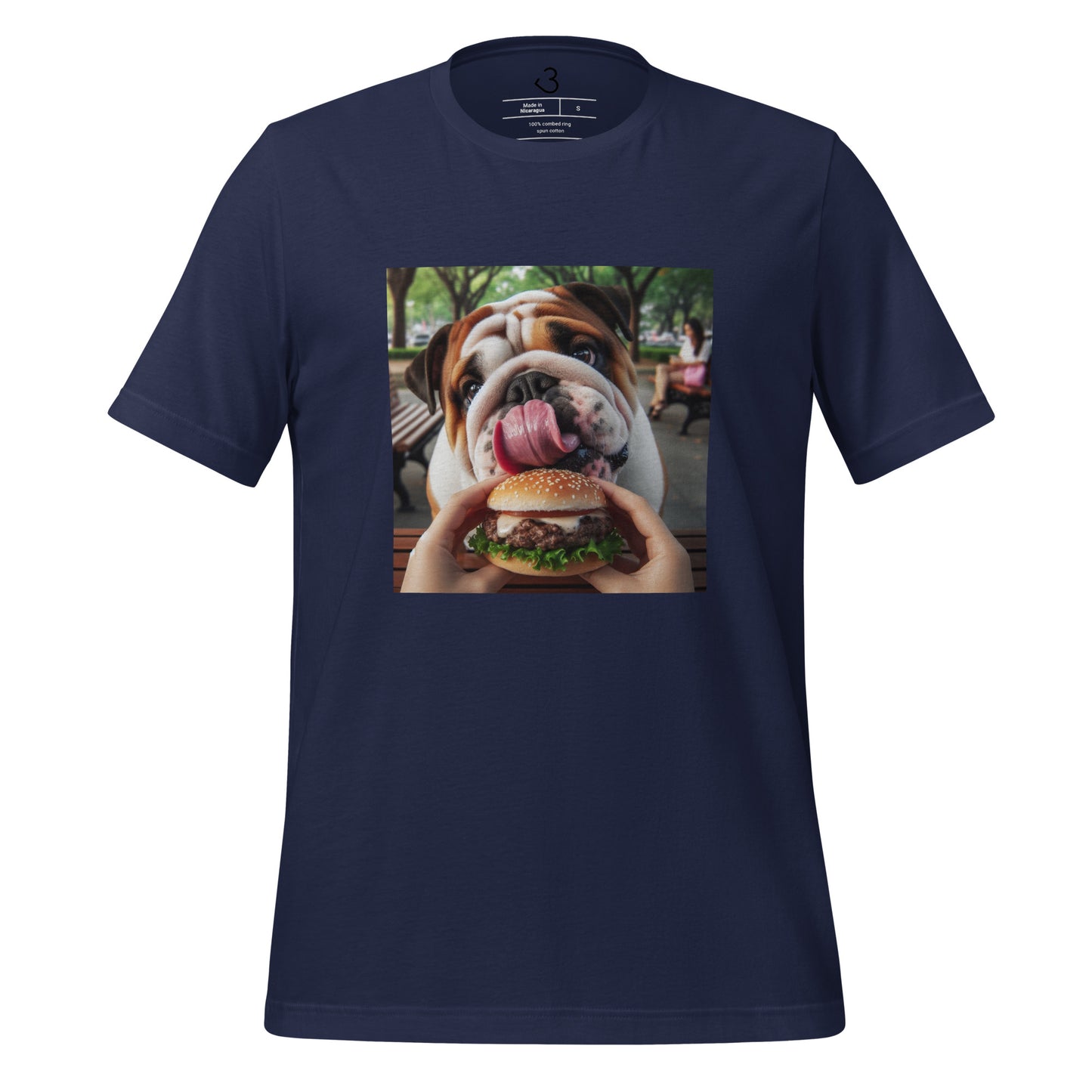 Camiseta bulldog hungry