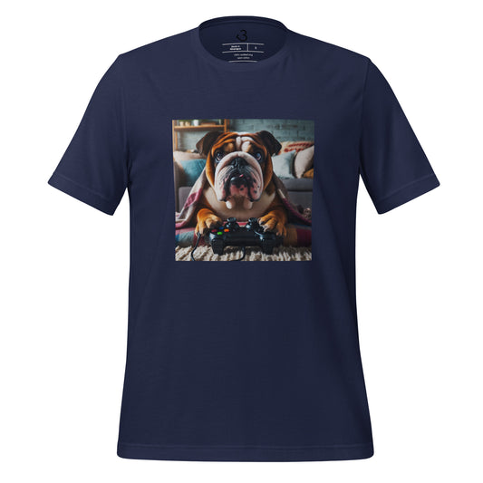 Camiseta bulldog gamer