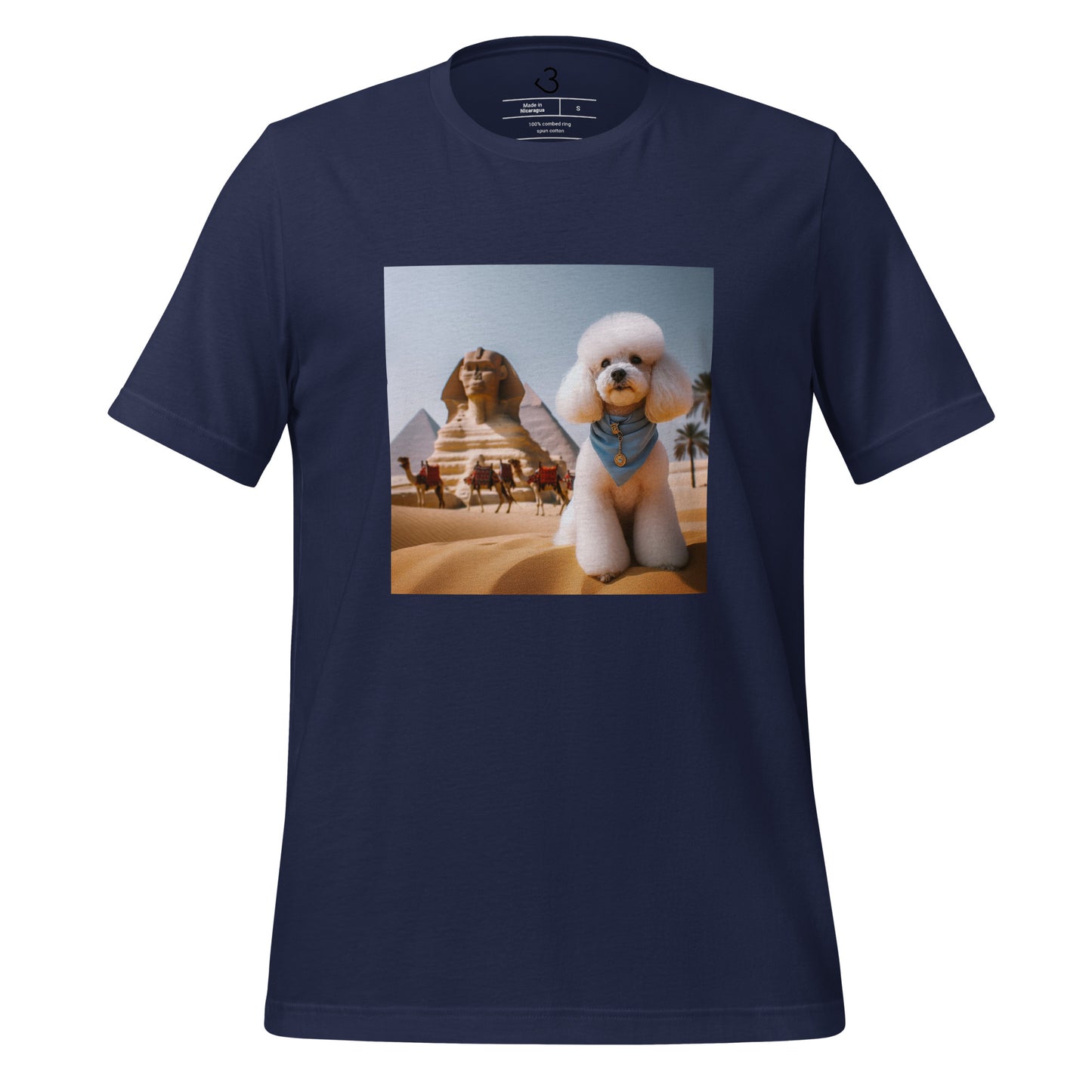 Camiseta caniche Egipto