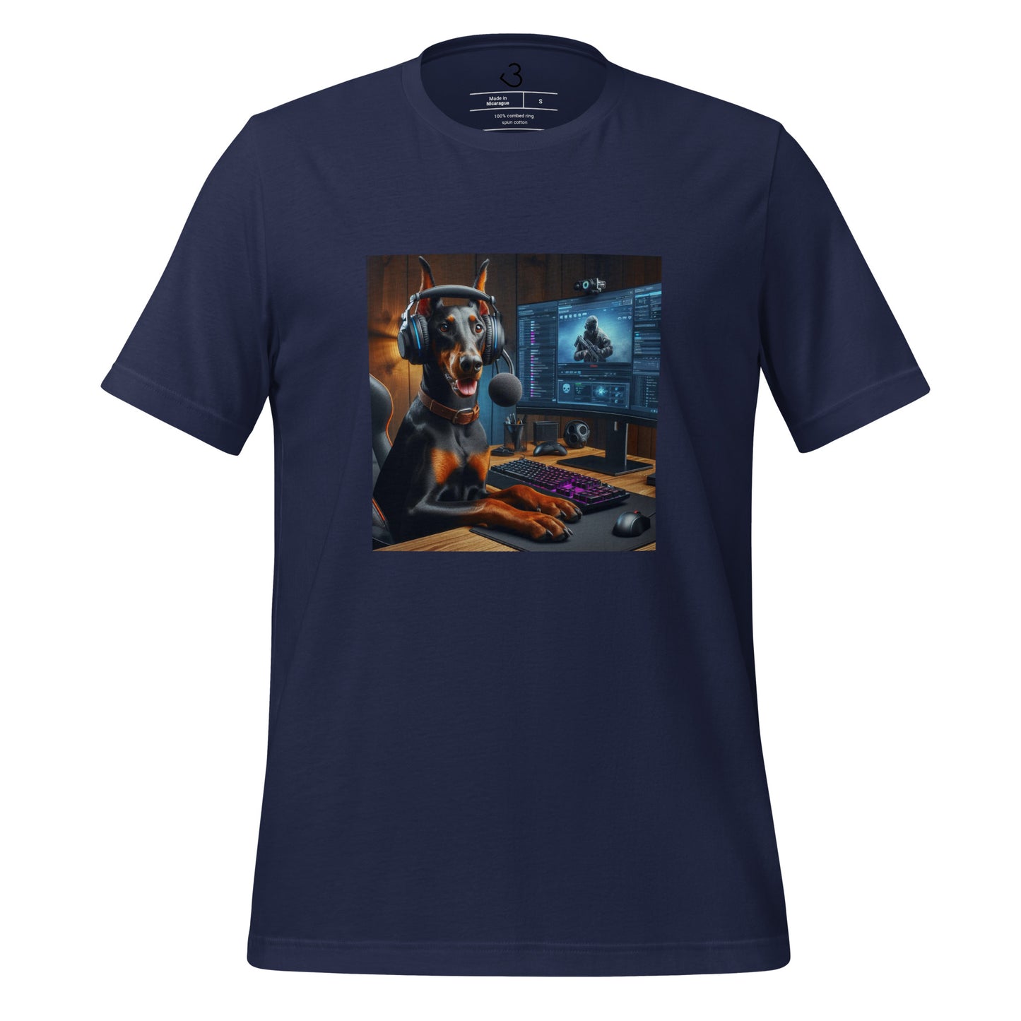 Camiseta Dóberman streamer