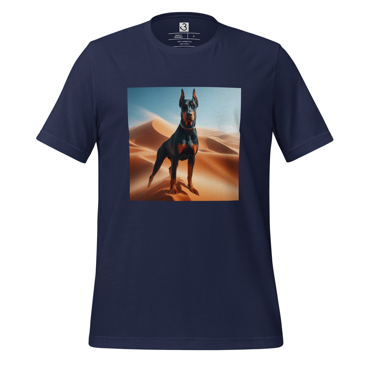 Camiseta Dóberman sand