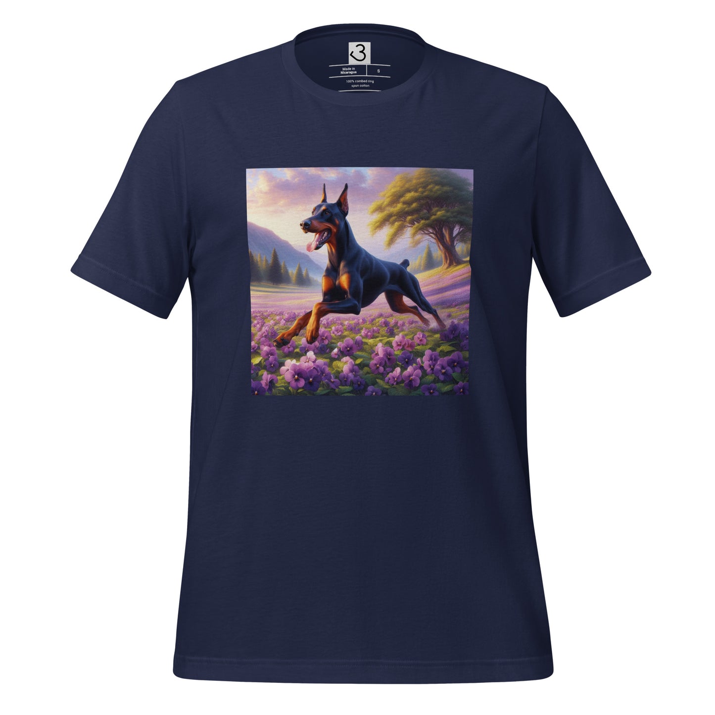 Camiseta Dóberman nature