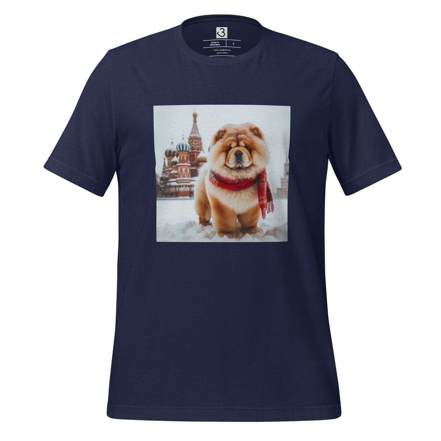 Camiseta chow chow Rusia