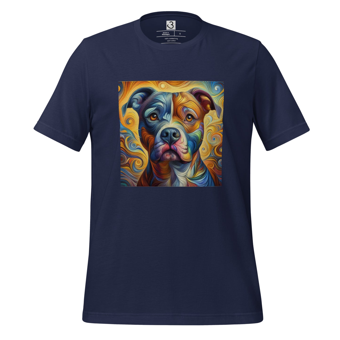 Camiseta pitbull color