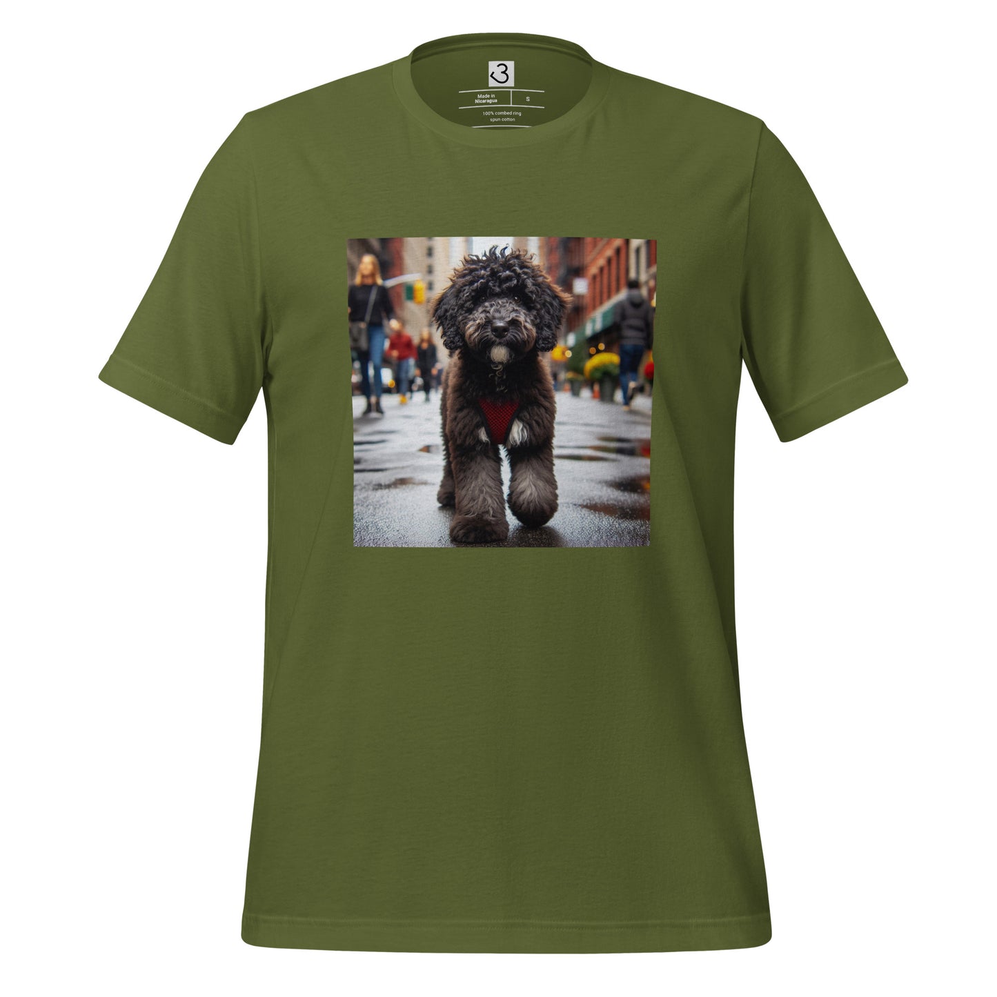 Camiseta water dog walking