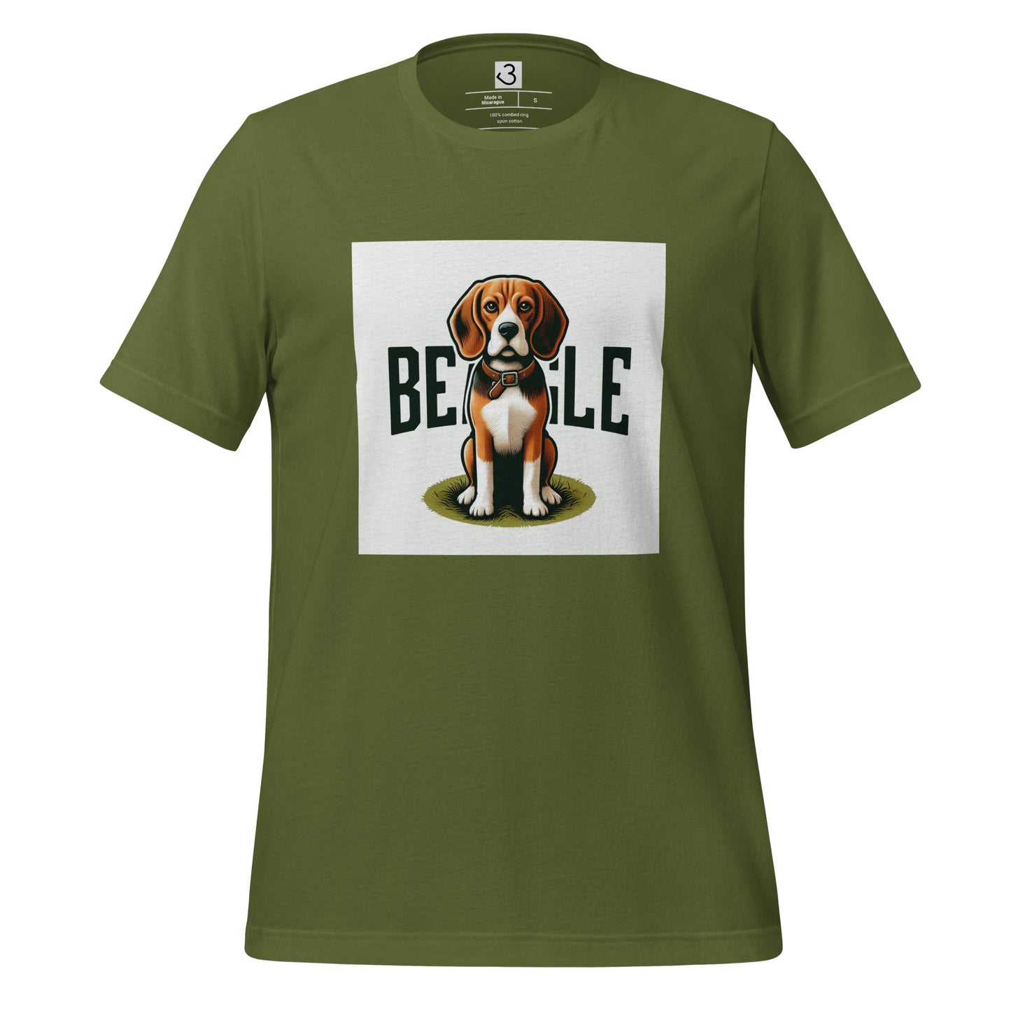 Camiseta beagle letras