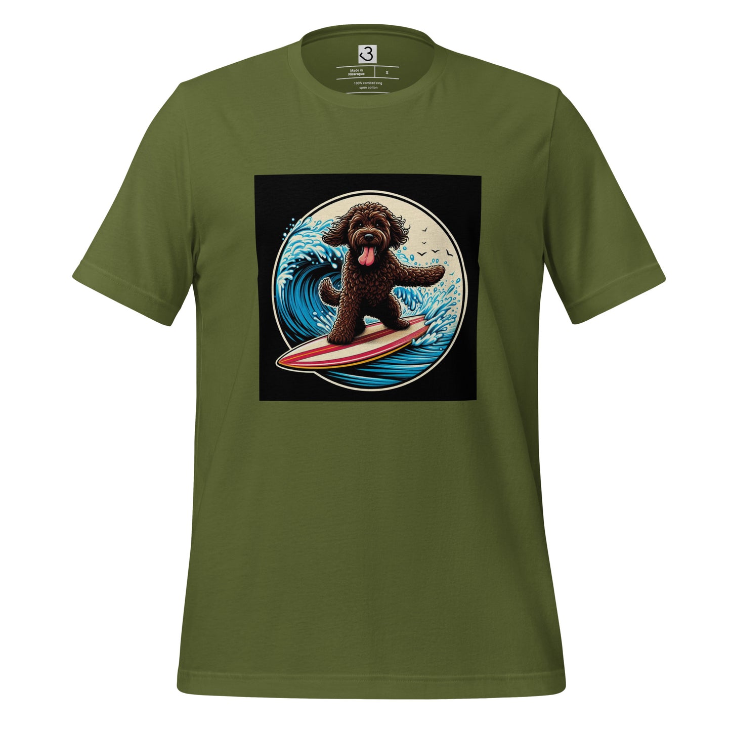 Camiseta water dog Amazing waves