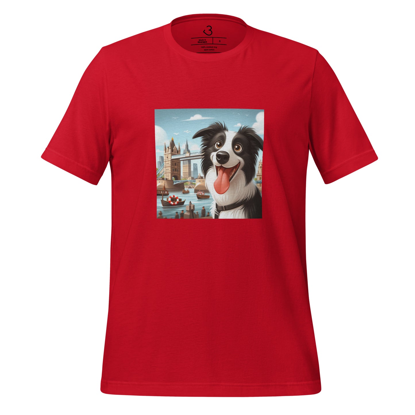 Camiseta collie Londres