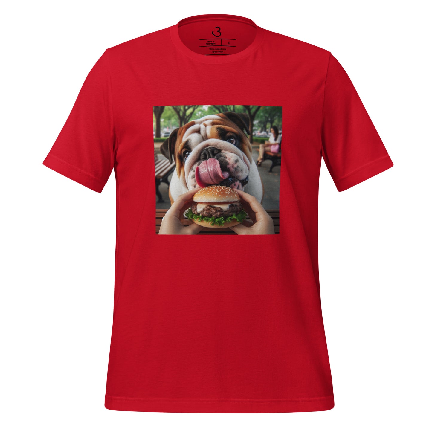 Camiseta bulldog hungry